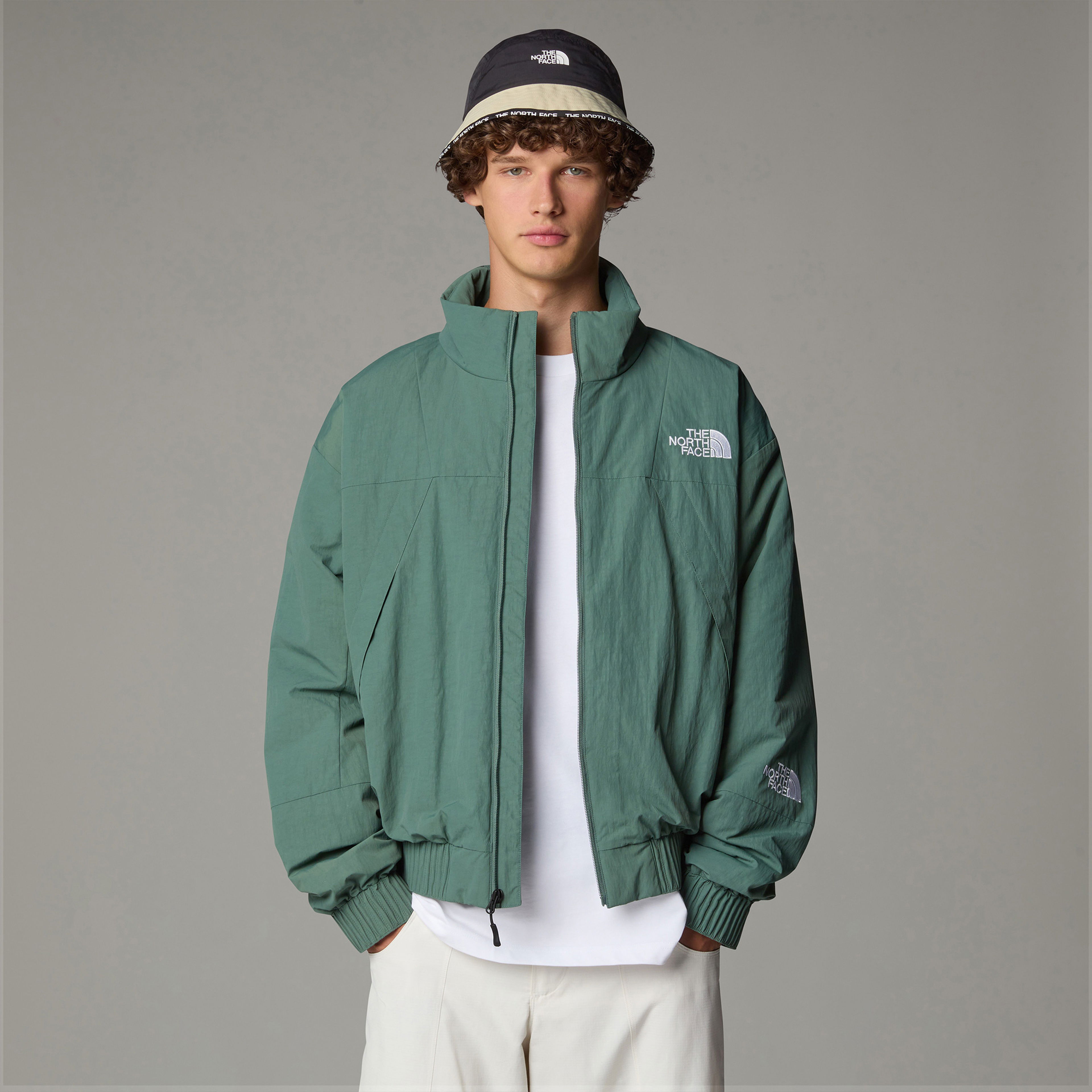 The North Face Insulated Erkek Yeşil Bomber Mont