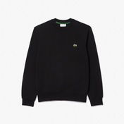 Lacoste Classic Fit Bisiklet Yaka Erkek Siyah Sweatshirt
