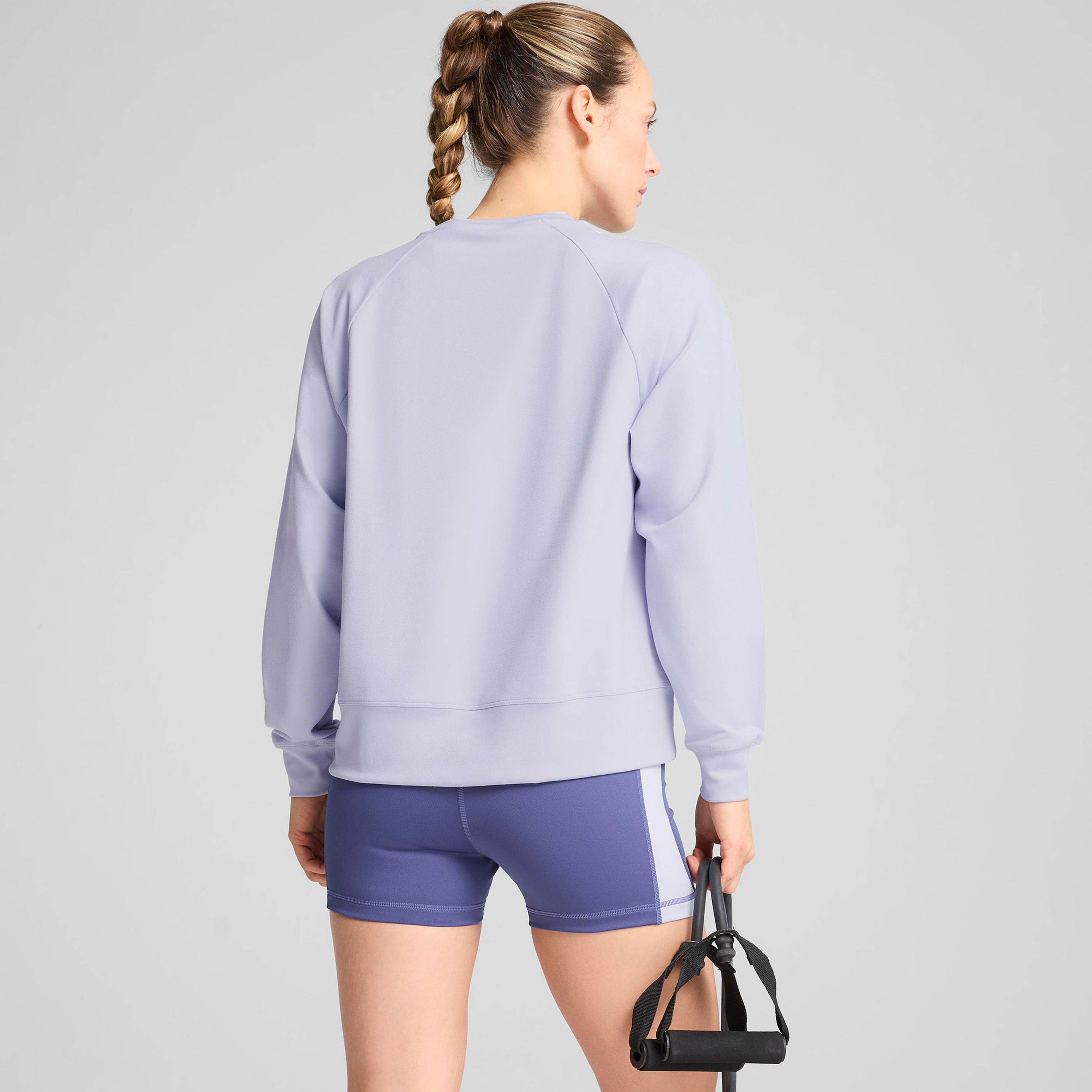 Puma Cloudspun Mesh Kadın Mavi Antrenman Üstü