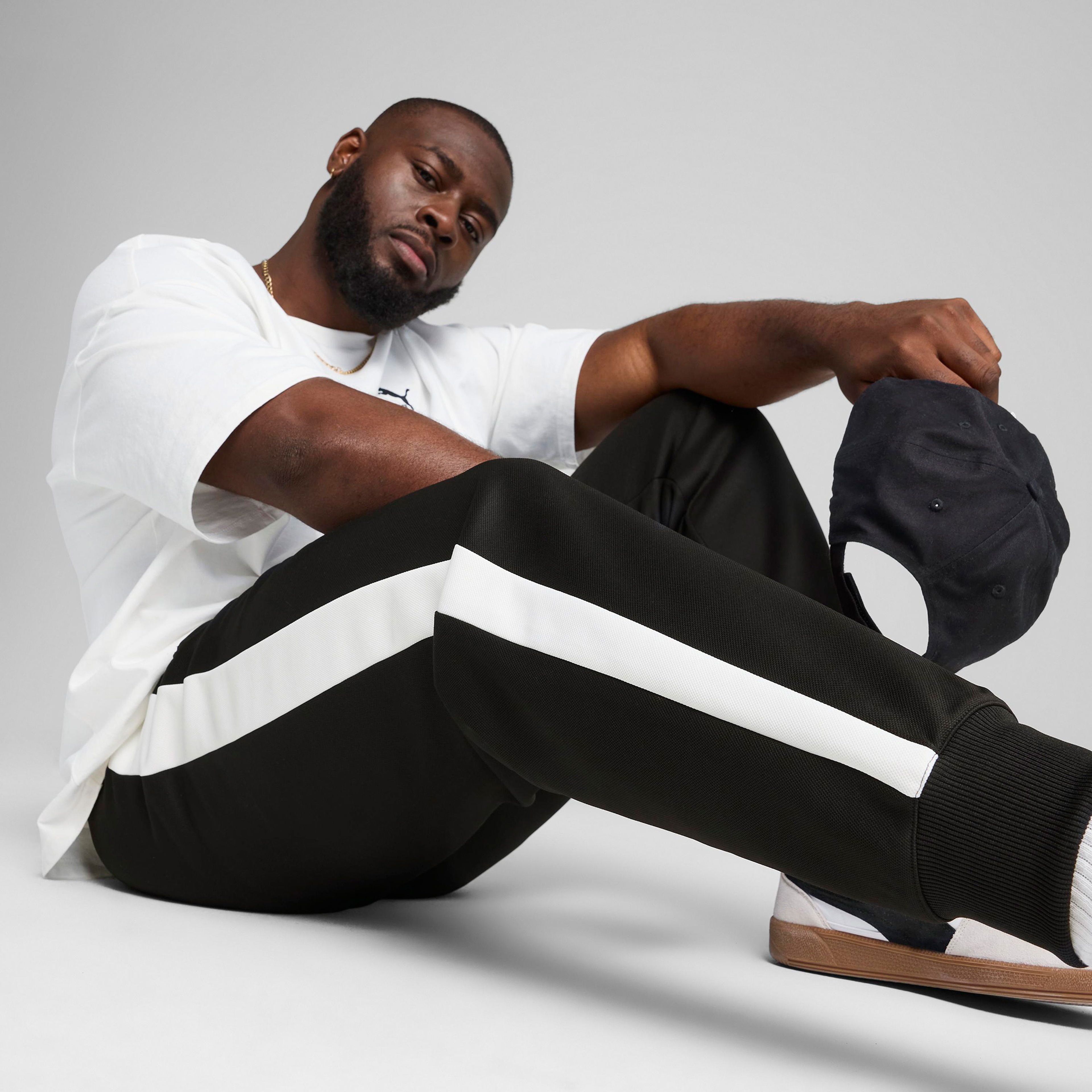Puma T7 Always on Track Erkek Siyah Eşofman Altı