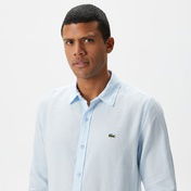 Lacoste Erkek Slim Fit Mavi Gömlek