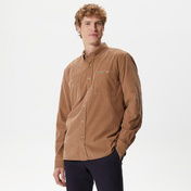 Lacoste Erkek Regular Fit Düğmeli Yaka Bej Gömlek
