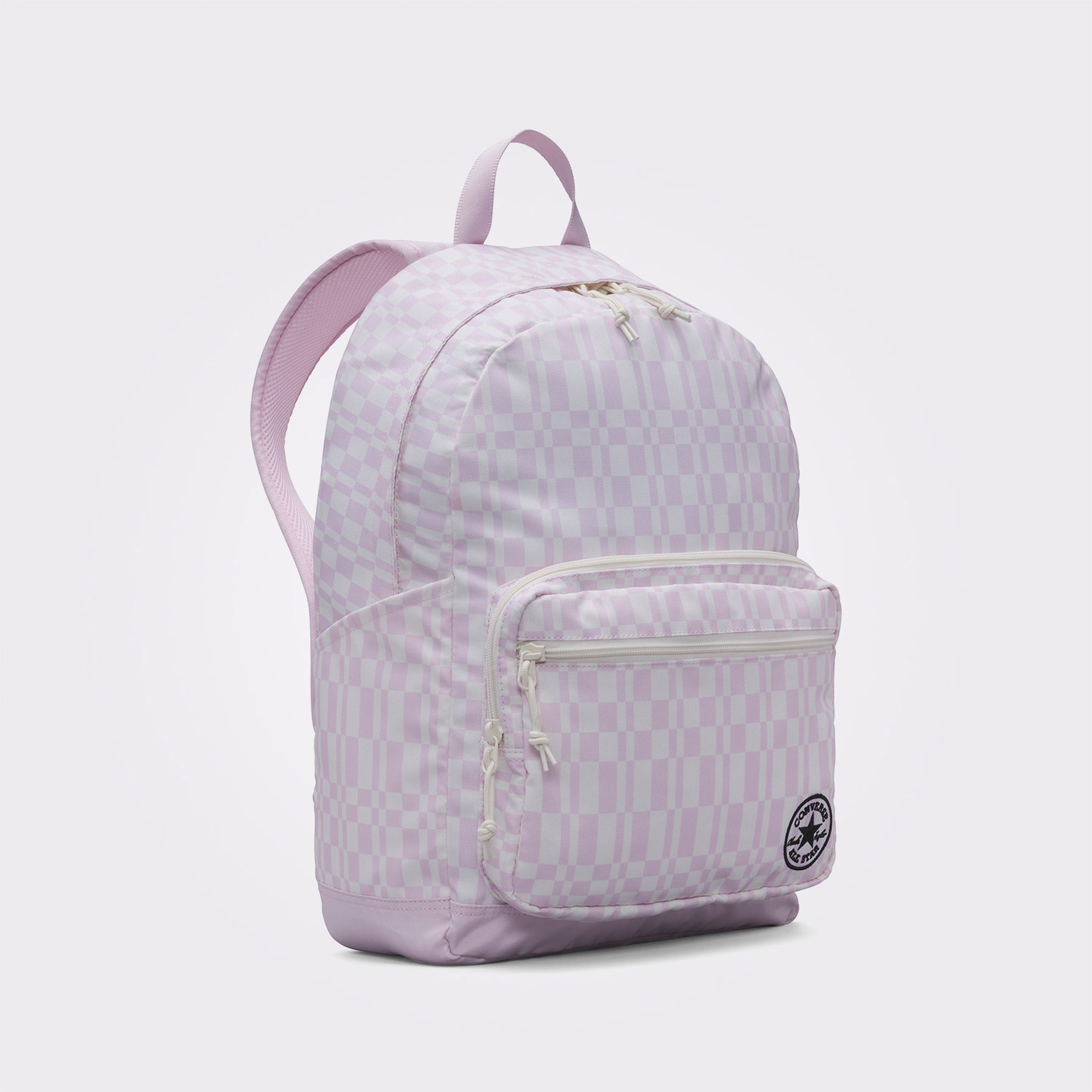 Converse Go 2 Unisex Kare Desenli Lila Sırt Çantası