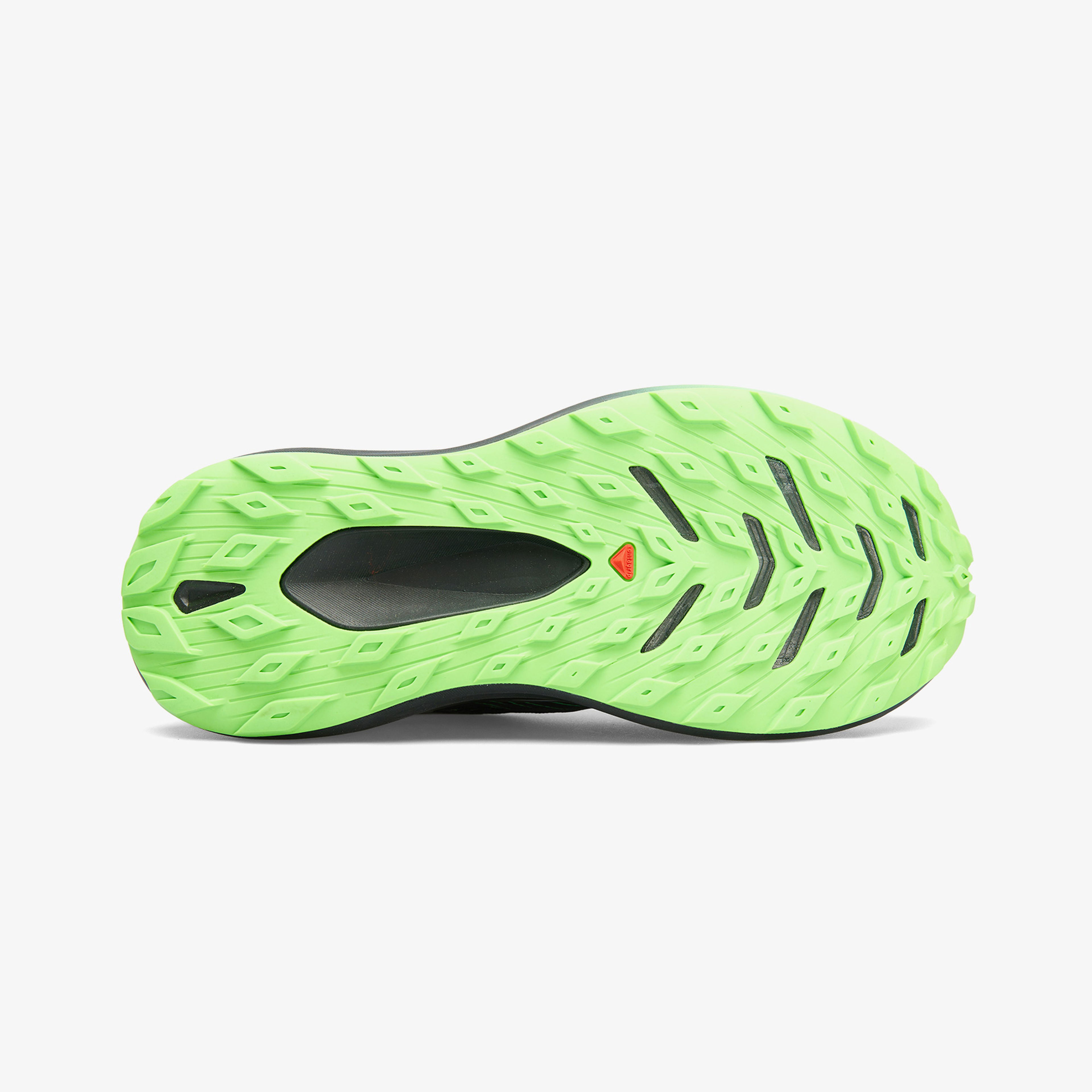 Salomon Glide Max Erkek Siyah/Yeşil Koşu Ayakkabısı