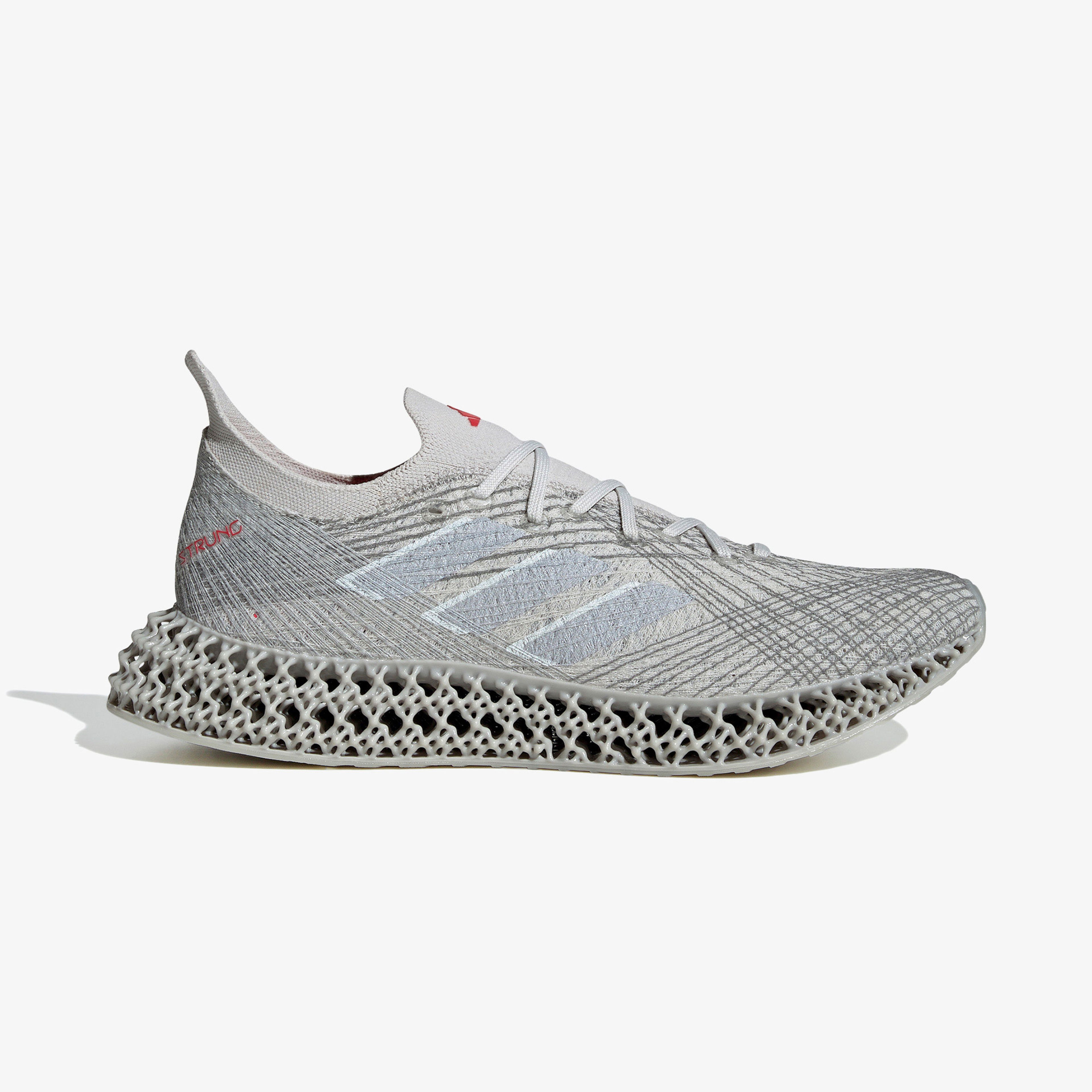 adidas 4Dfwd X Strung Erkek Gri Koşu Ayakkabısı