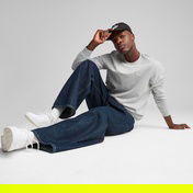 Puma Ess Elevated Crew Tr Erkek Gri Sweatshirt
