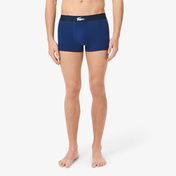 Lacoste Erkek Desenli 3'lü Renkli Boxer