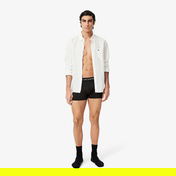 Lacoste Erkek 3'lü Siyah Boxer