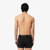 Lacoste Erkek 3'lü Siyah Boxer