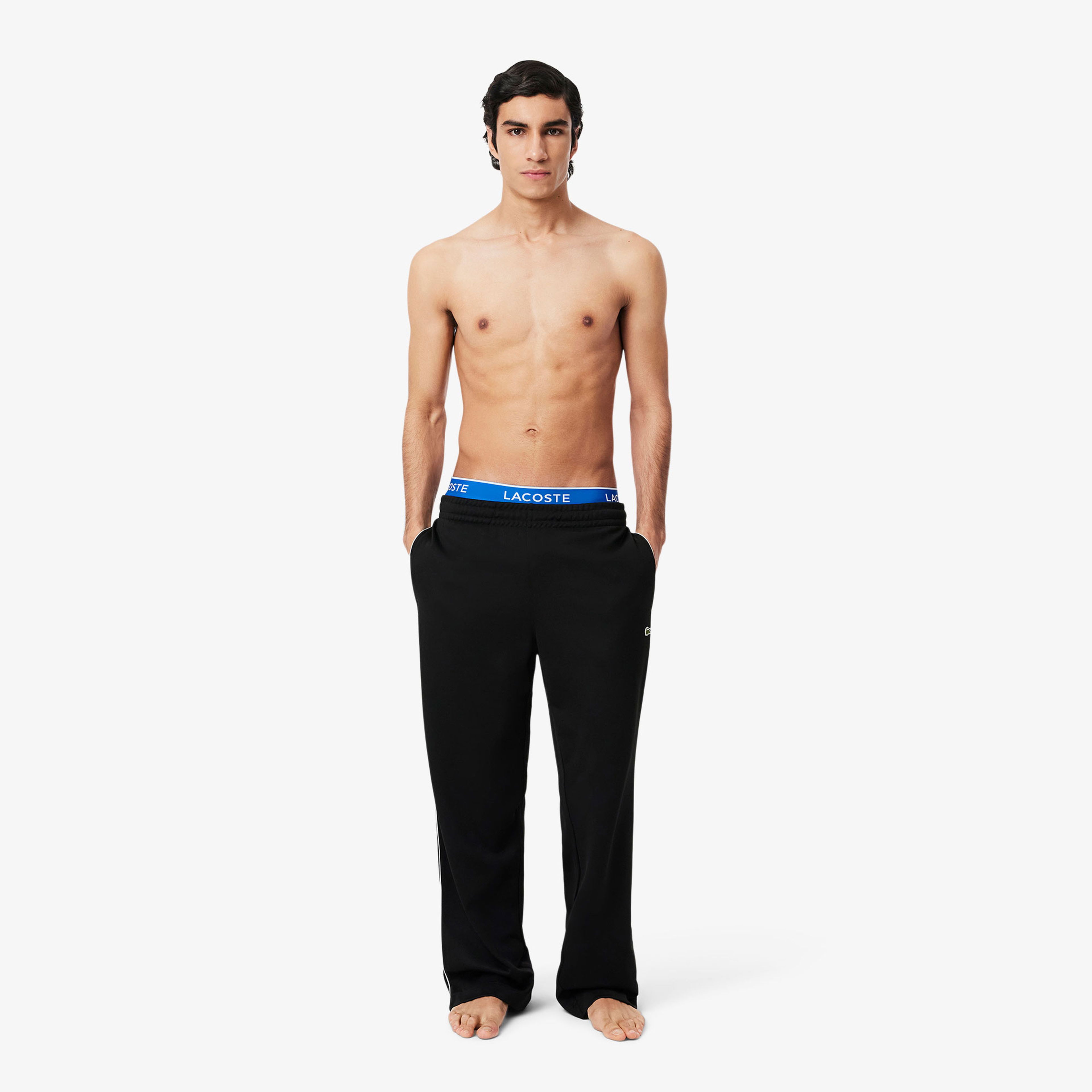 Lacoste Erkek 3'lü Siyah Boxer