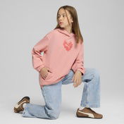 Puma Flaving Love Çocuk Pembe Sweatshirt
