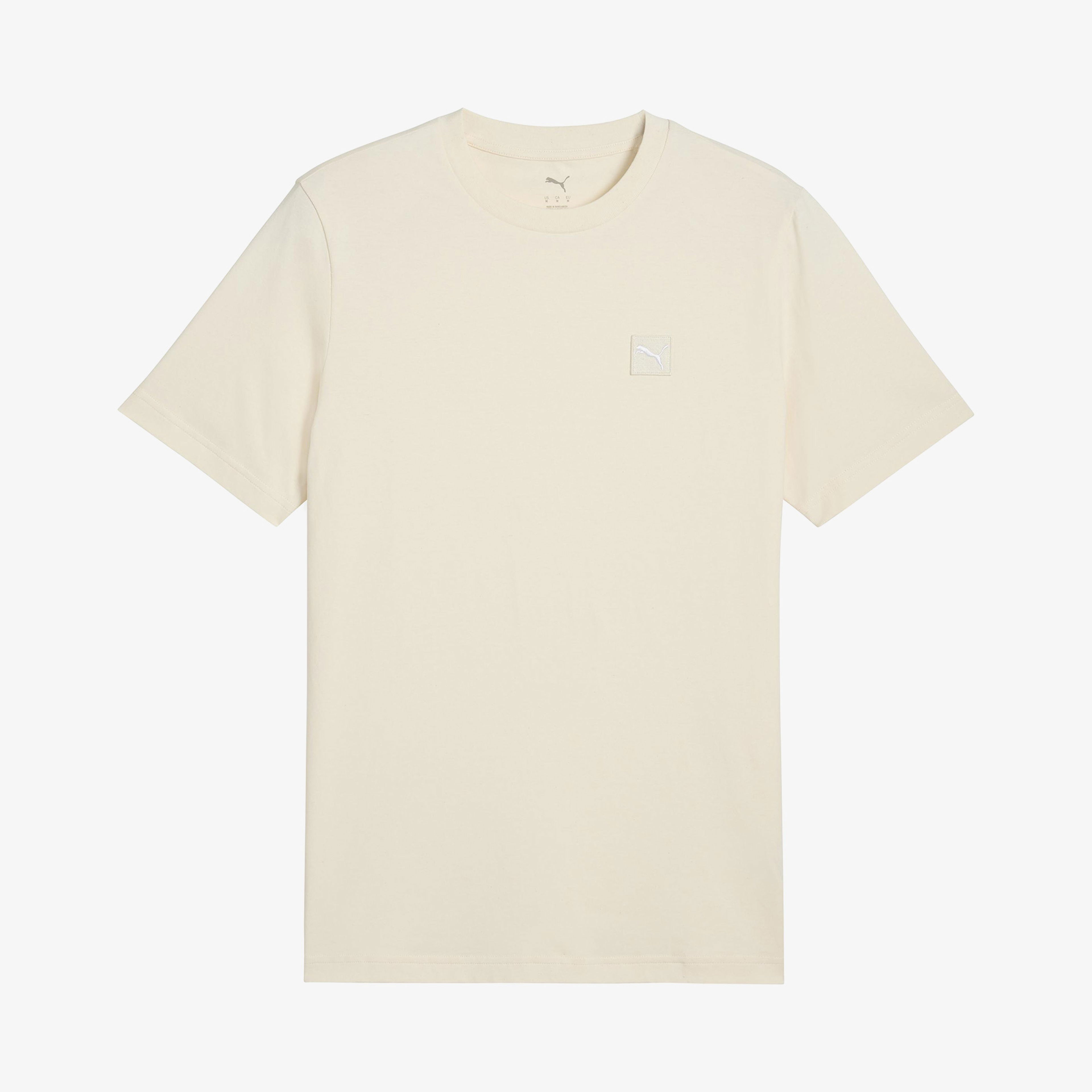 Puma Ess Elevated Erkek Krem T-Shirt