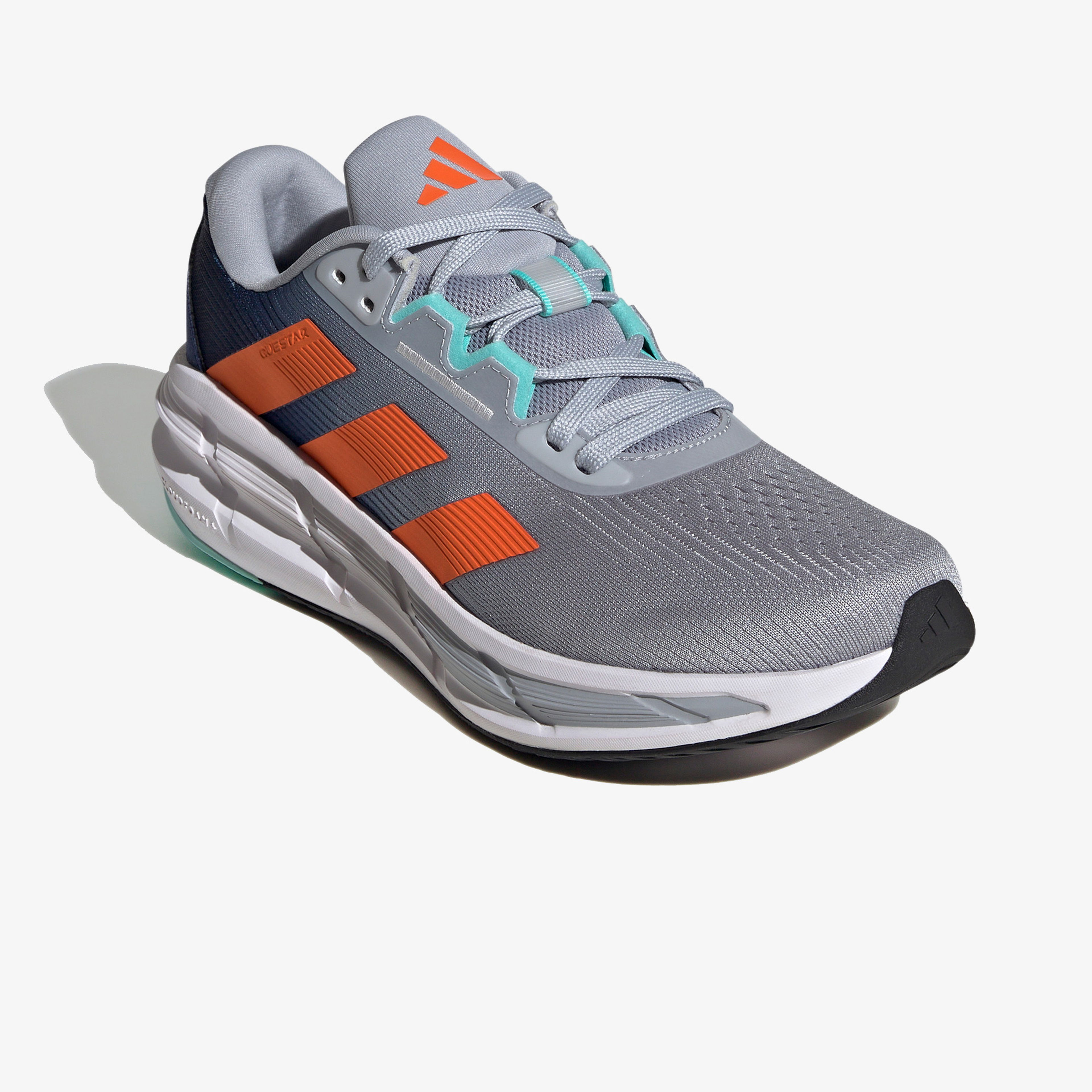 adidas Questar 3 Erkek Gri Koşu Ayakkabısı