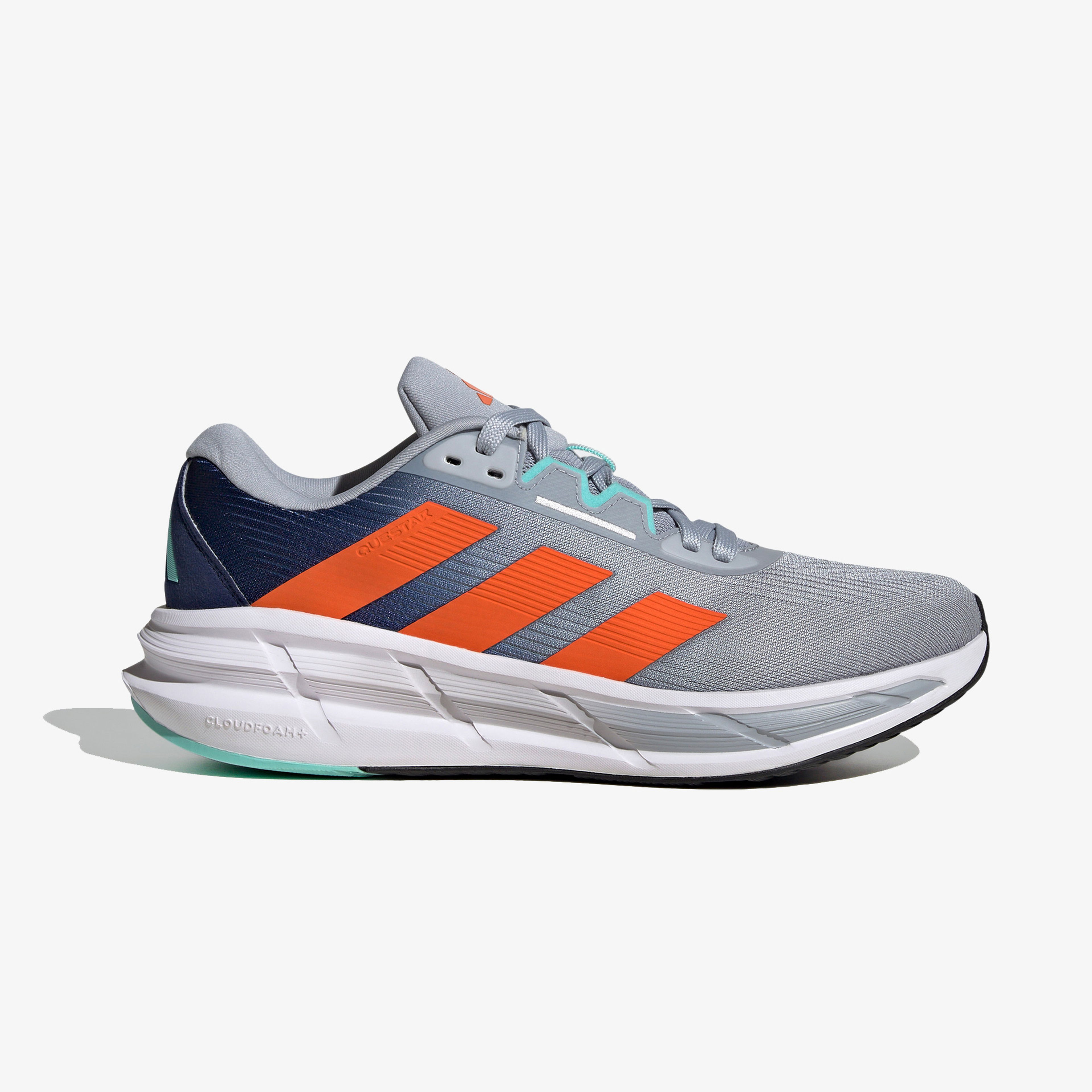 adidas Questar 3 Erkek Gri Koşu Ayakkabısı