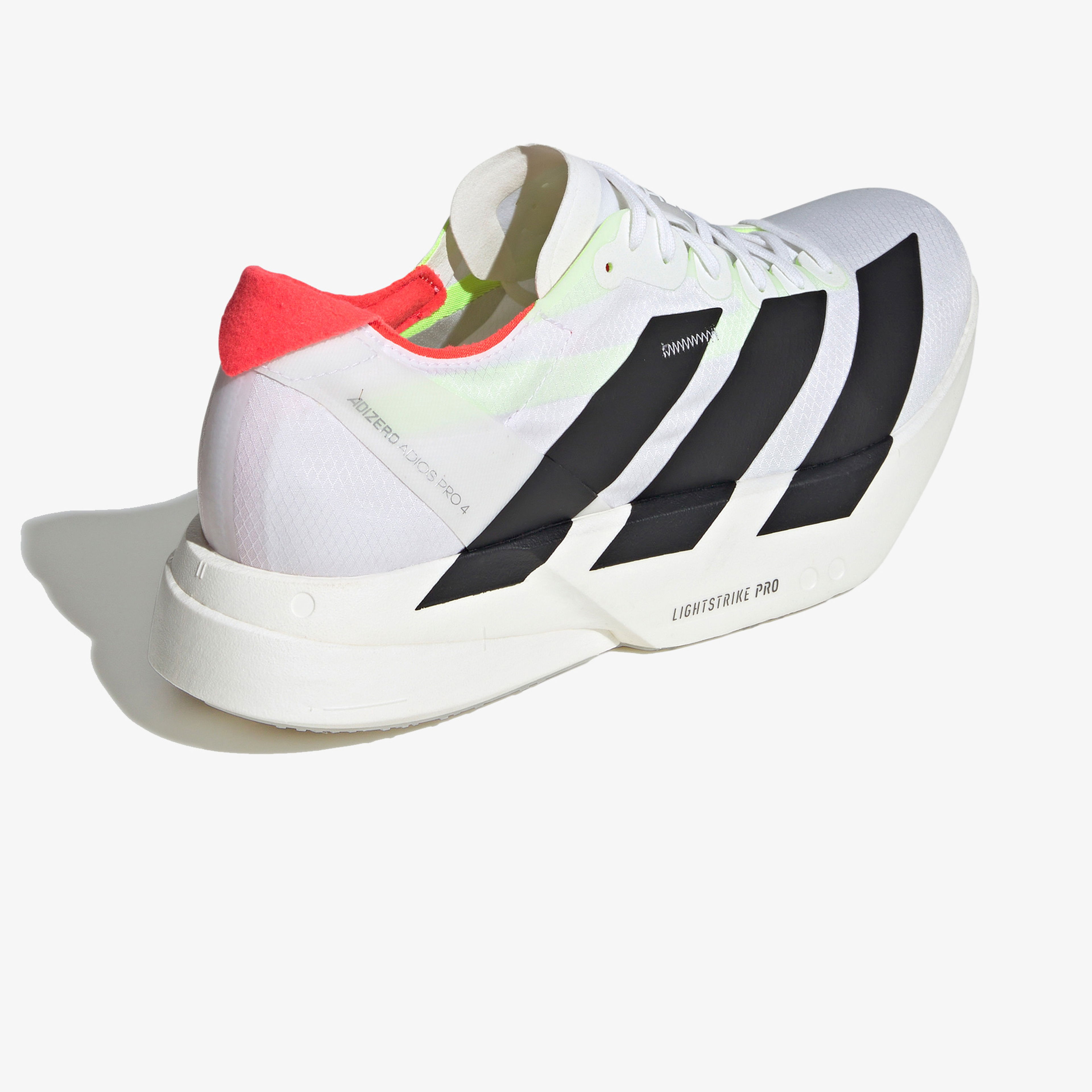 adidas Adizero Adios Pro 4 Erkek Beyaz Koşu Ayakkabısı