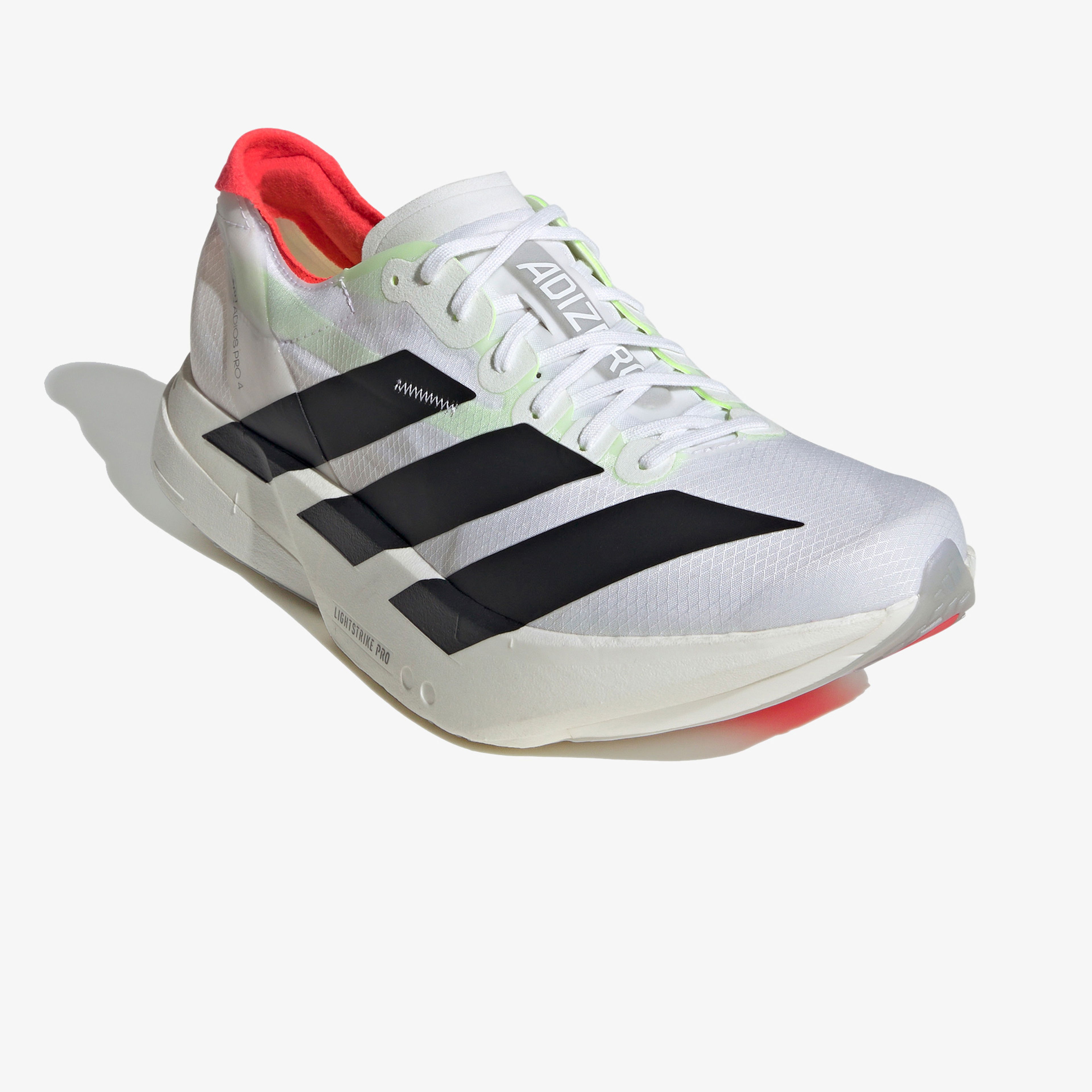 adidas Adizero Adios Pro 4 Erkek Beyaz Koşu Ayakkabısı