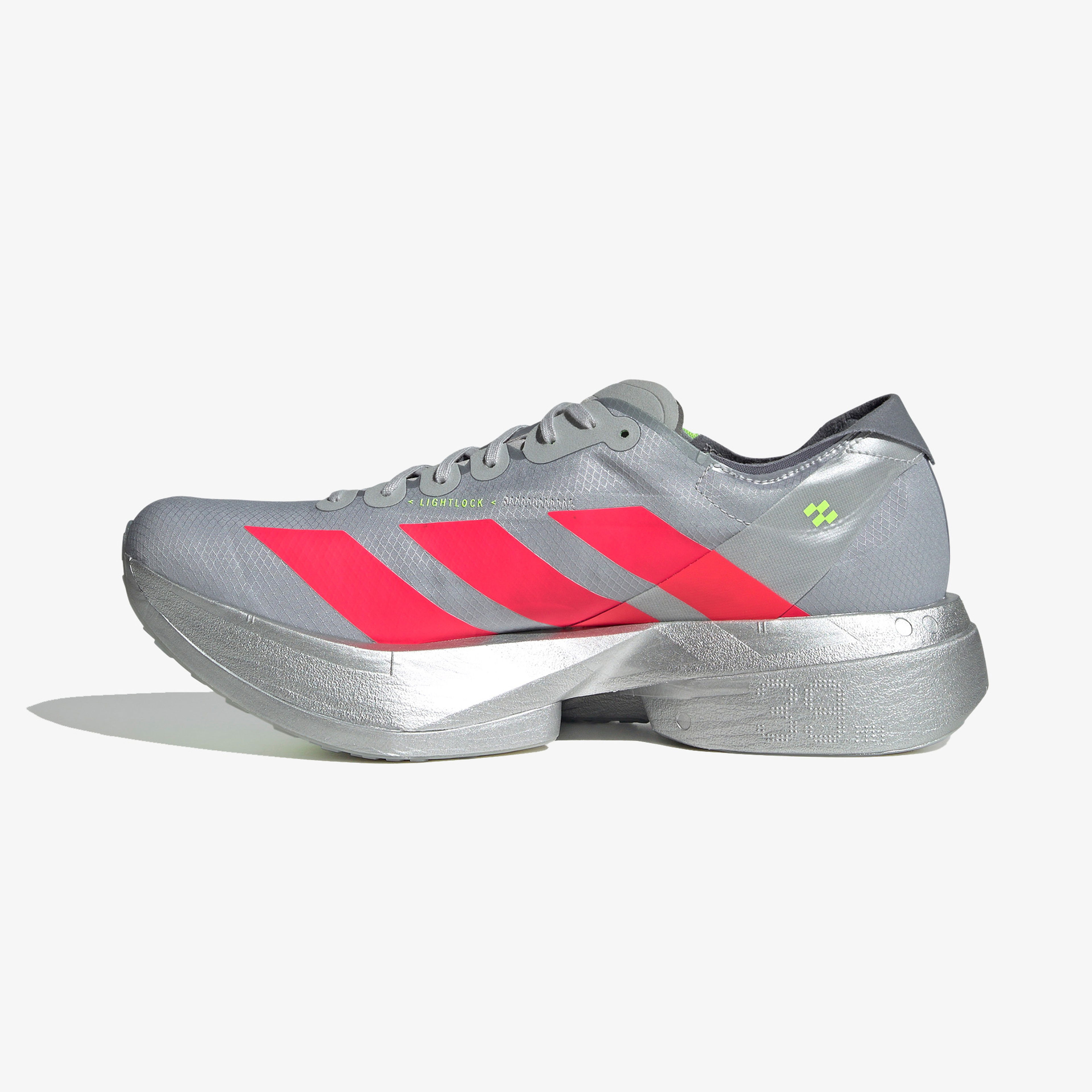 adidas Adizero Adios Pro 4 Erkek Gri Koşu Ayakkabısı