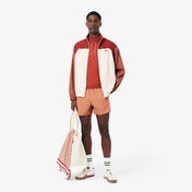 Lacoste Erkek Dik Yaka Renk Bloklu Bordo Ceket