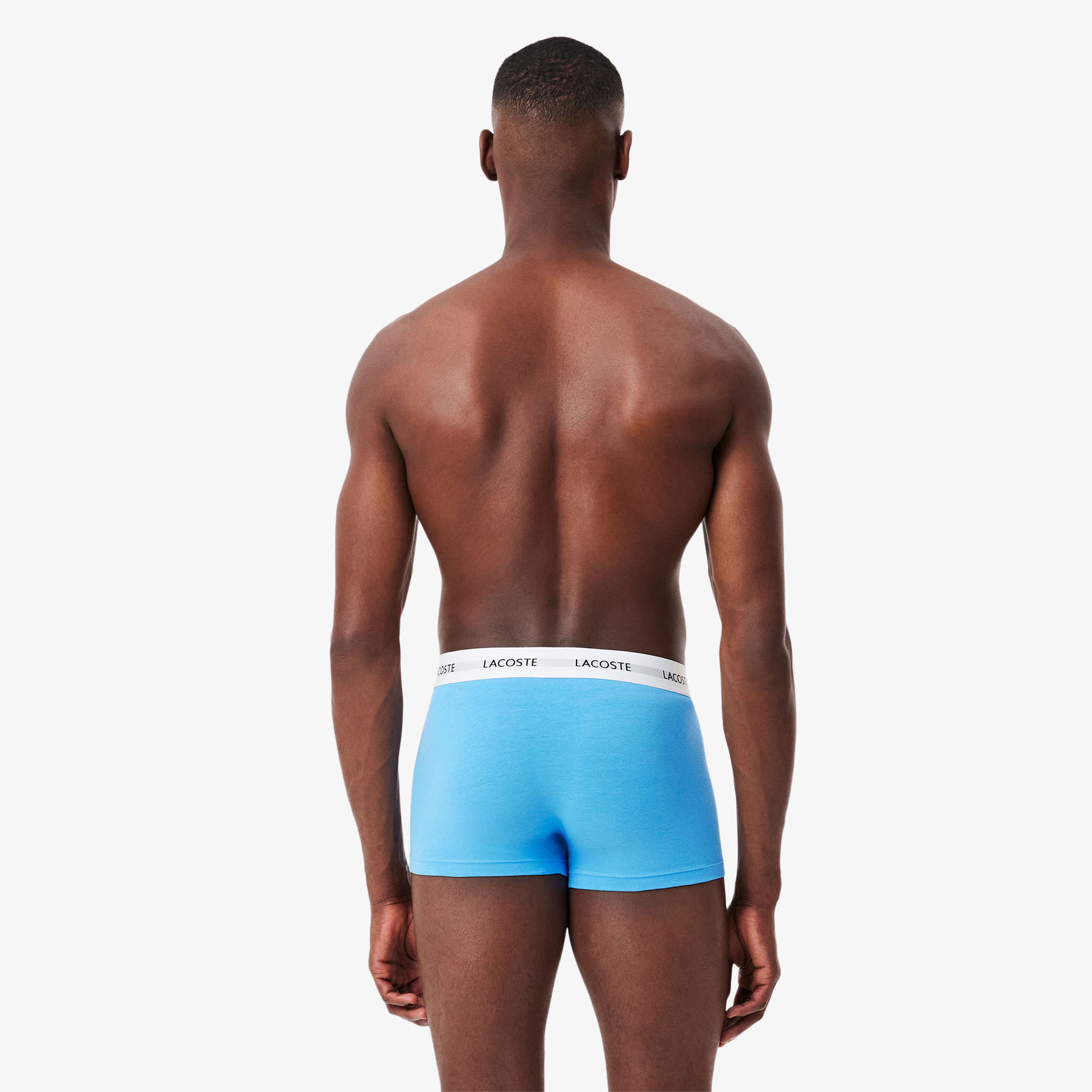 Lacoste Erkek 3'lü Renkli Boxer