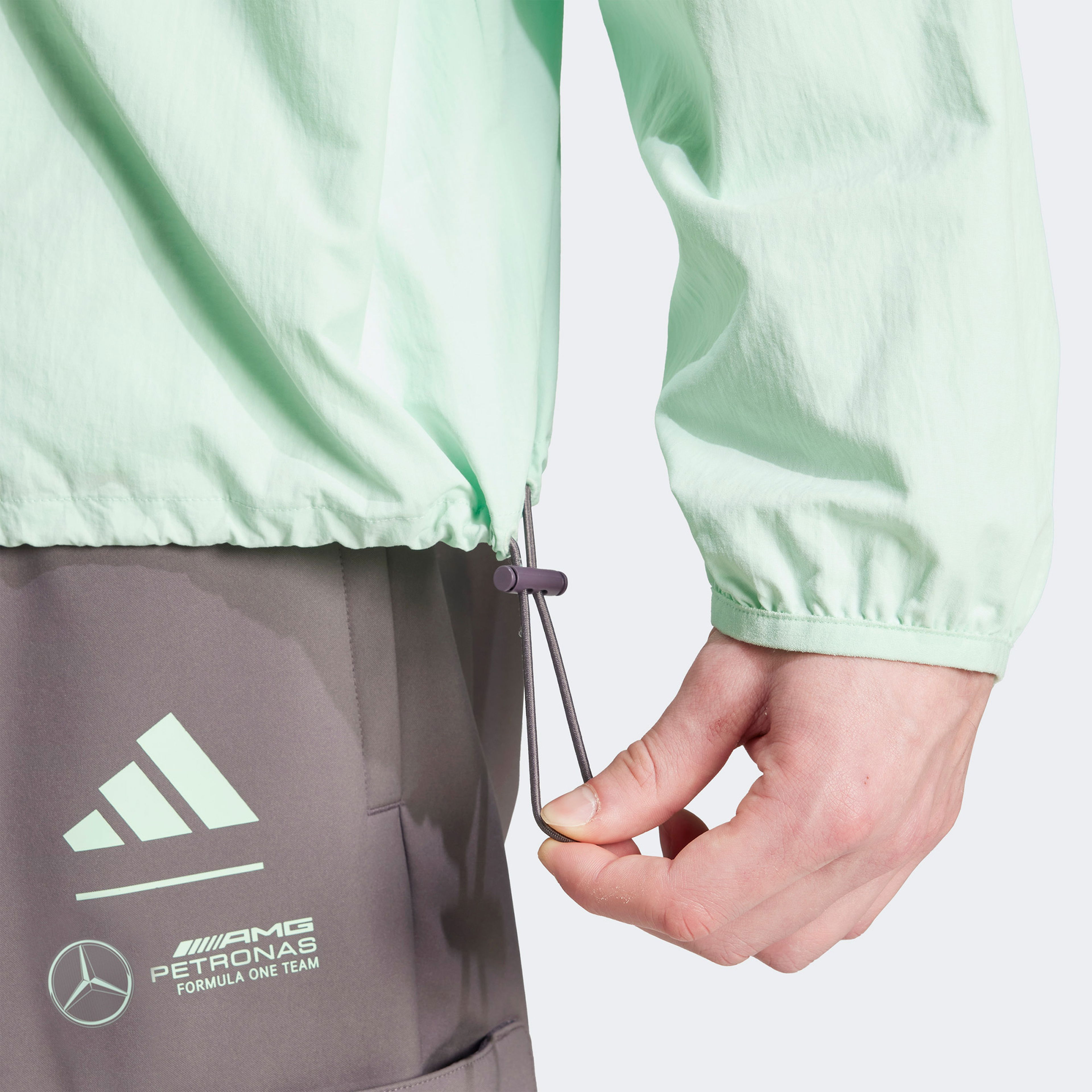 adidas Mercedes Amg Petronnas Formula One Team Erkek Yeşil Rüzgarlık