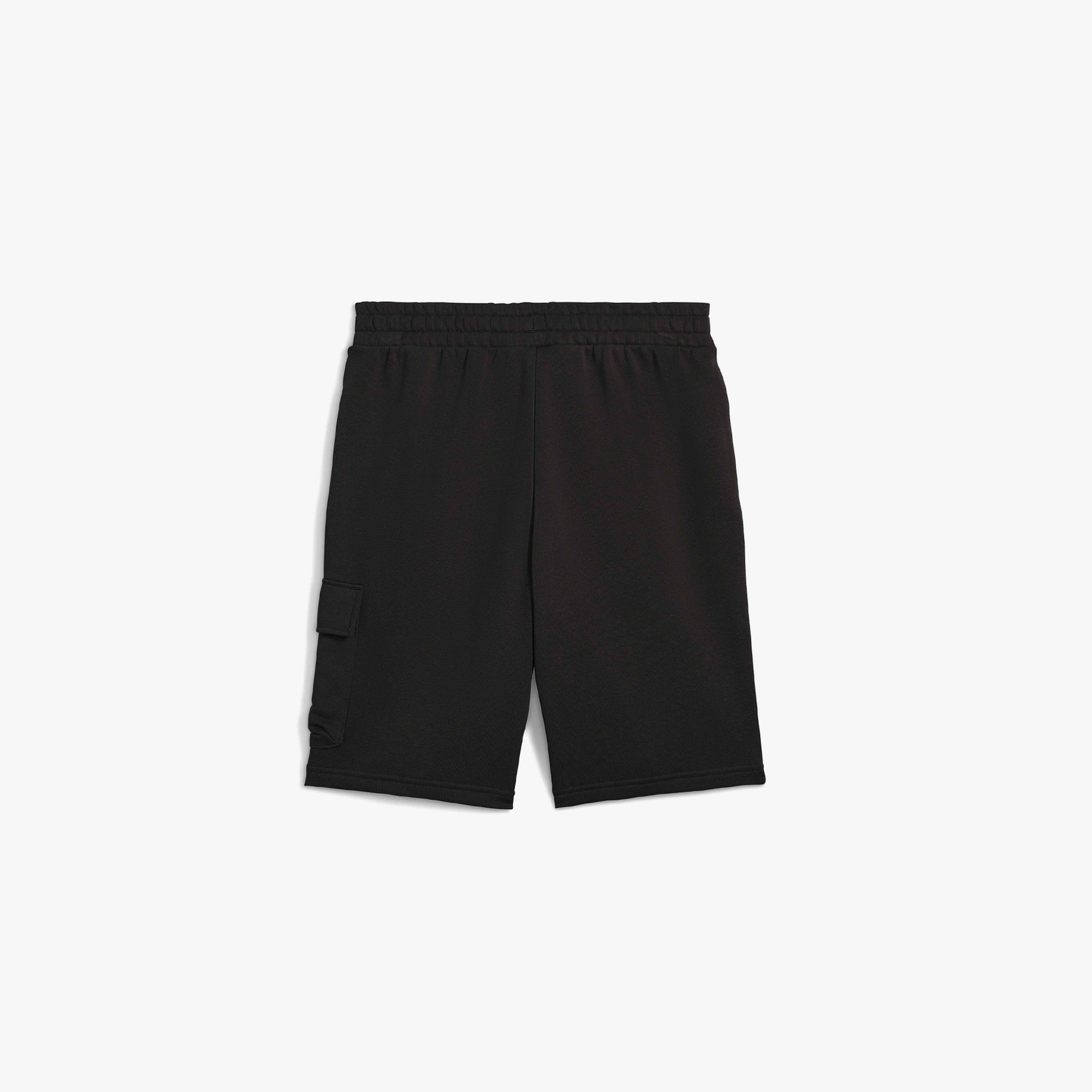 Puma Essentials No 1 Erkek Siyah Antrenman Şortu