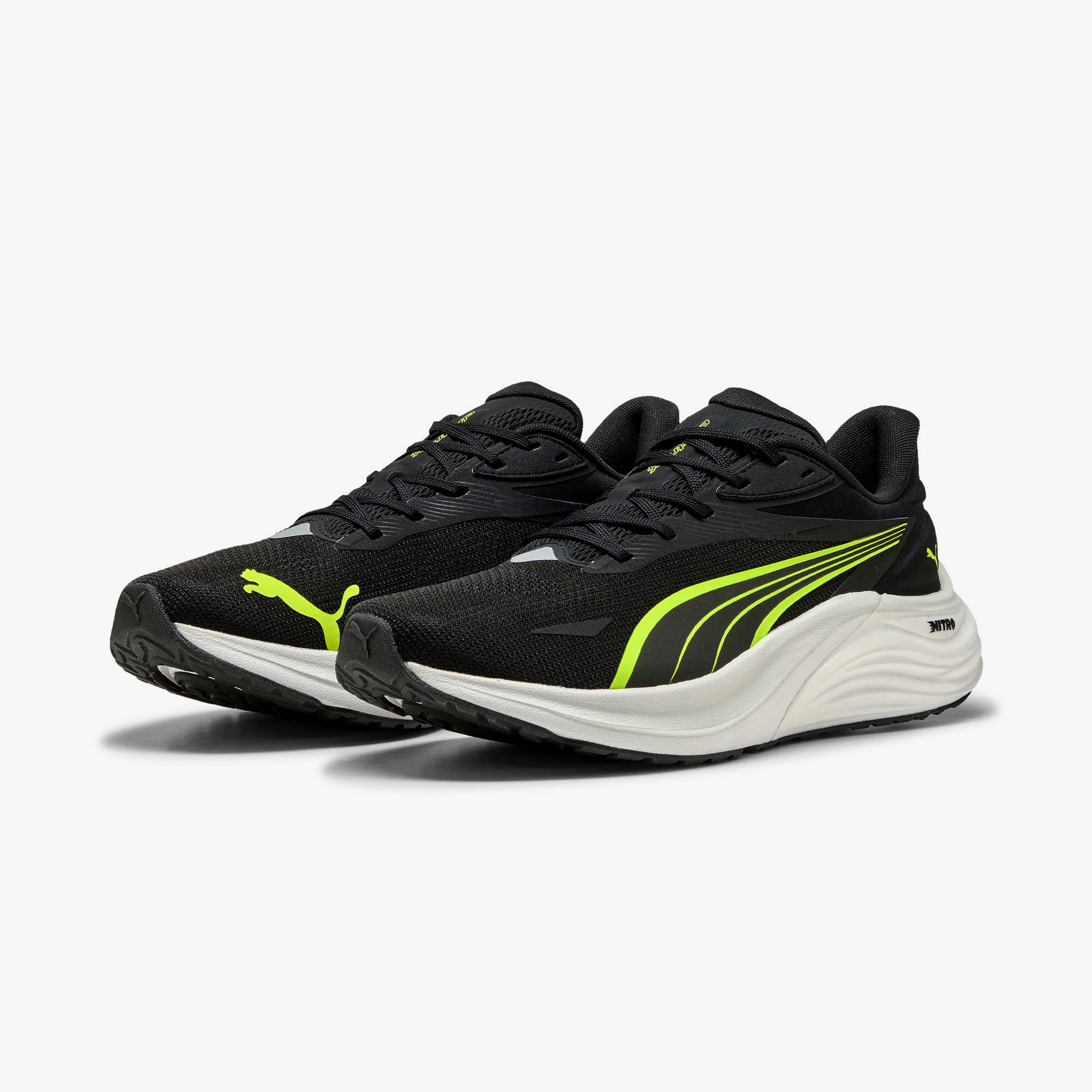 Puma Electrify Nitro 4 Erkek Siyah Koşu Ayakkabısı