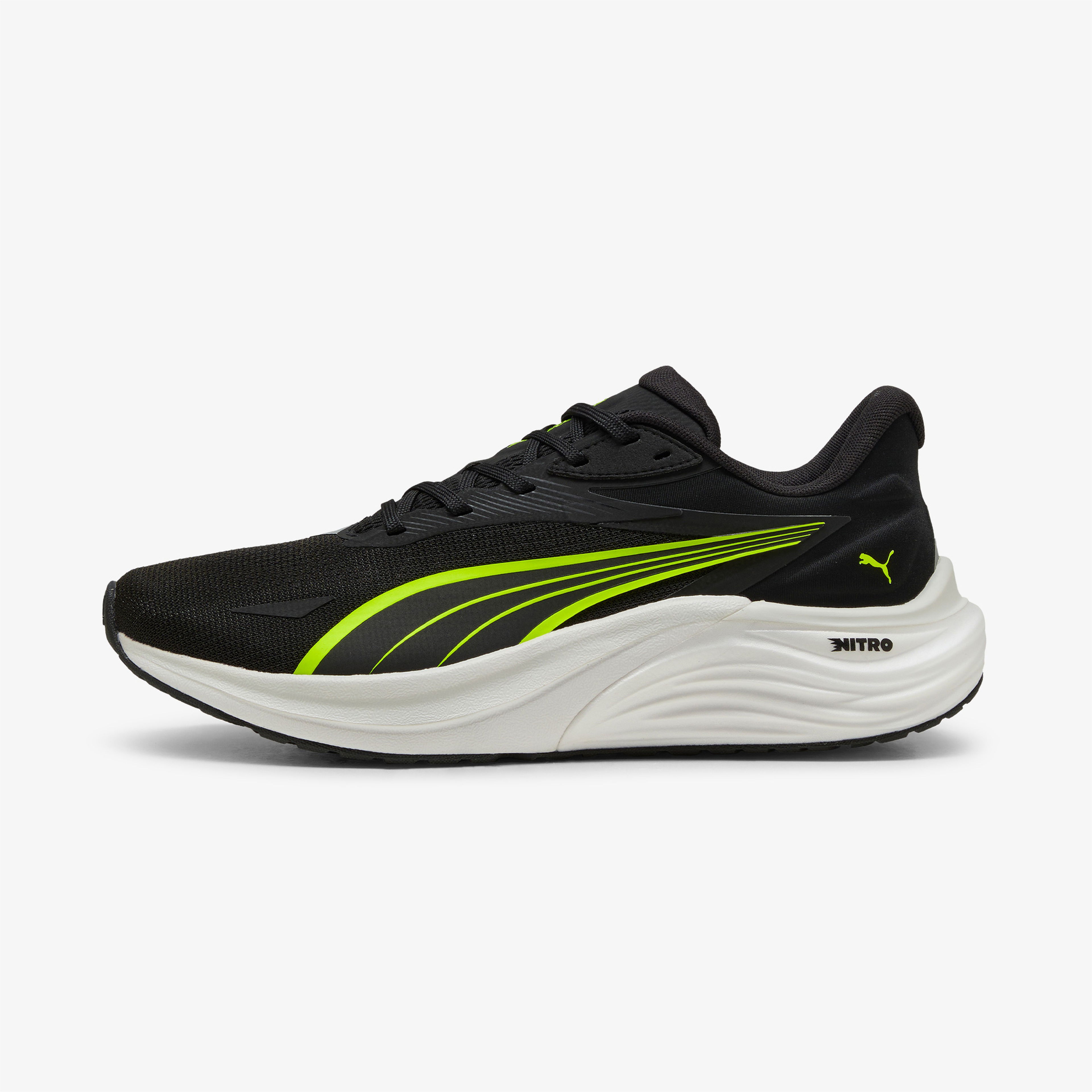 Puma Electrify Nitro 4 Erkek Siyah Koşu Ayakkabısı