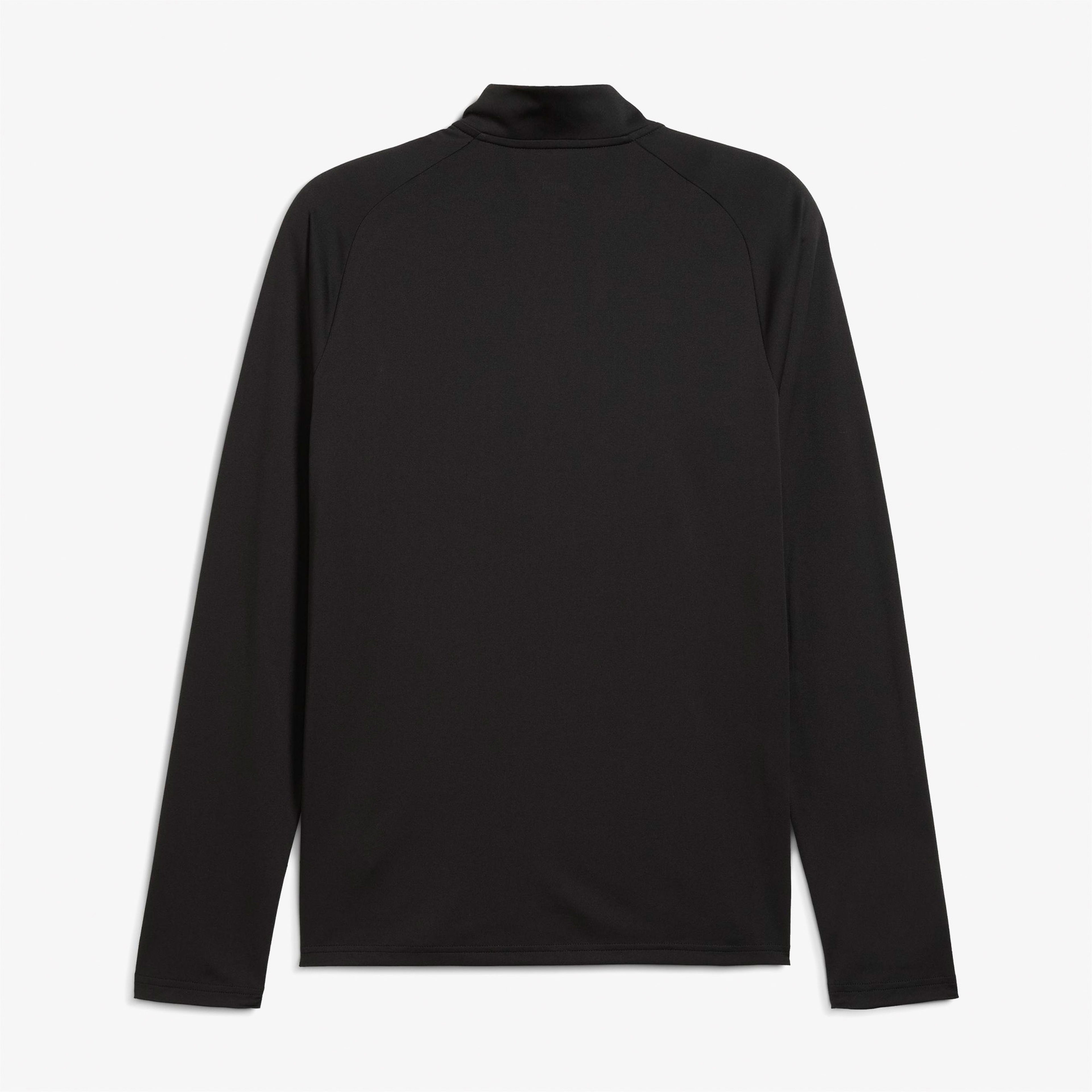 Puma Tad Tech Fabric Mix 1/4 Zip Erkek Siyah Sweatshirt