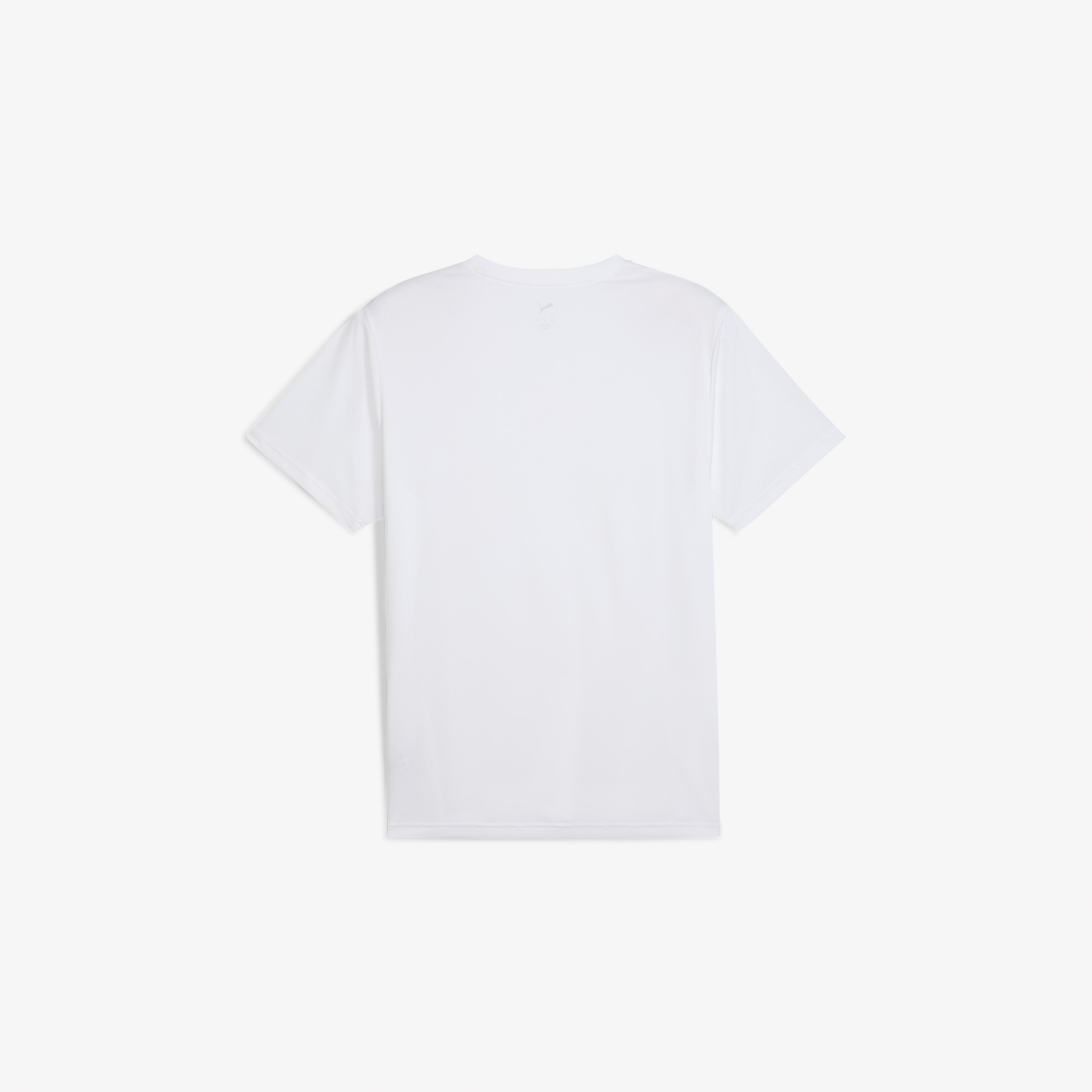 Puma Tad Ess Poly Texture Erkek Beyaz Antrenman T-Shirtü