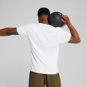 Puma Tad Ess Poly Texture Erkek Beyaz Antrenman T-Shirtü