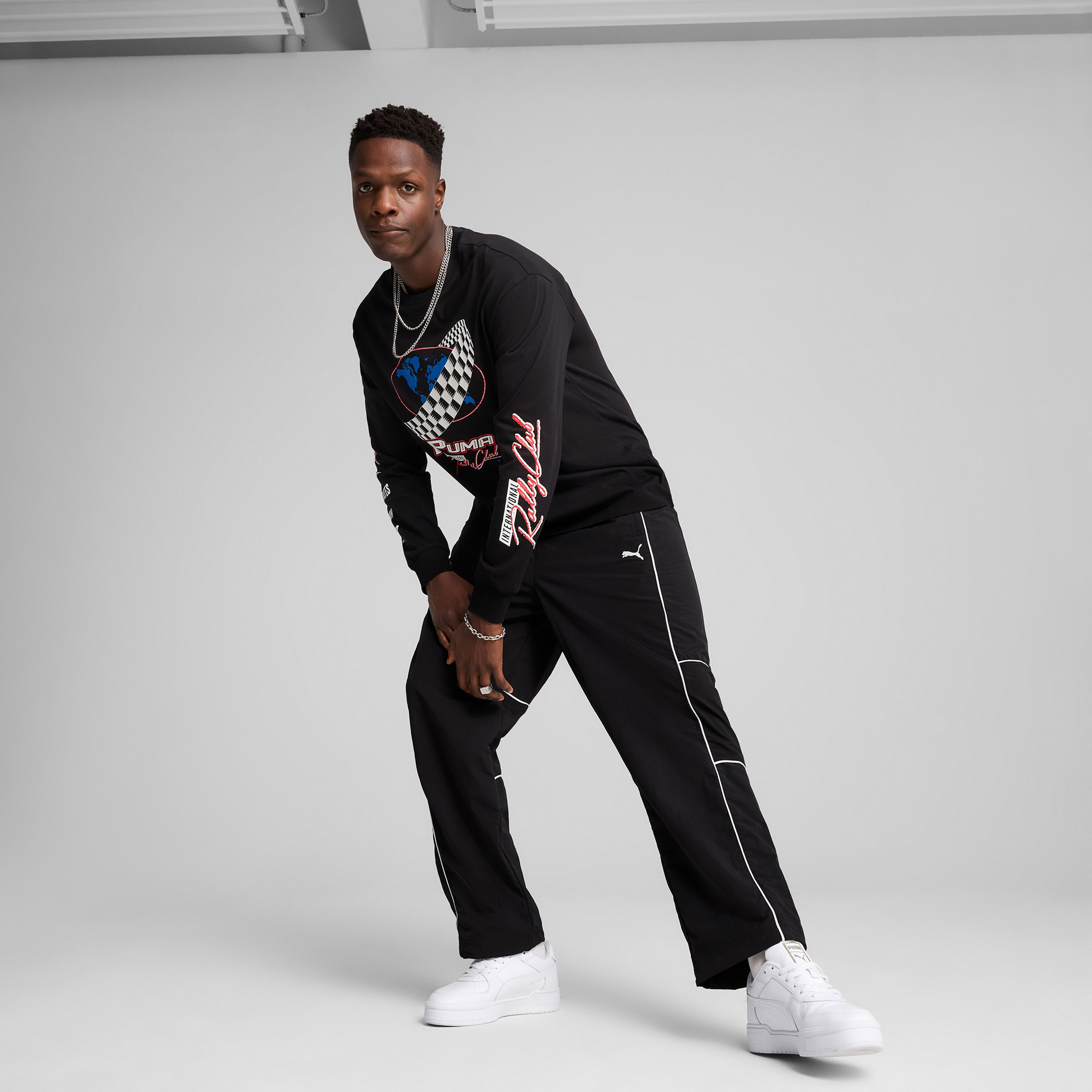 Puma Sds Relaxed Track Erkek Siyah Eşofman Altı