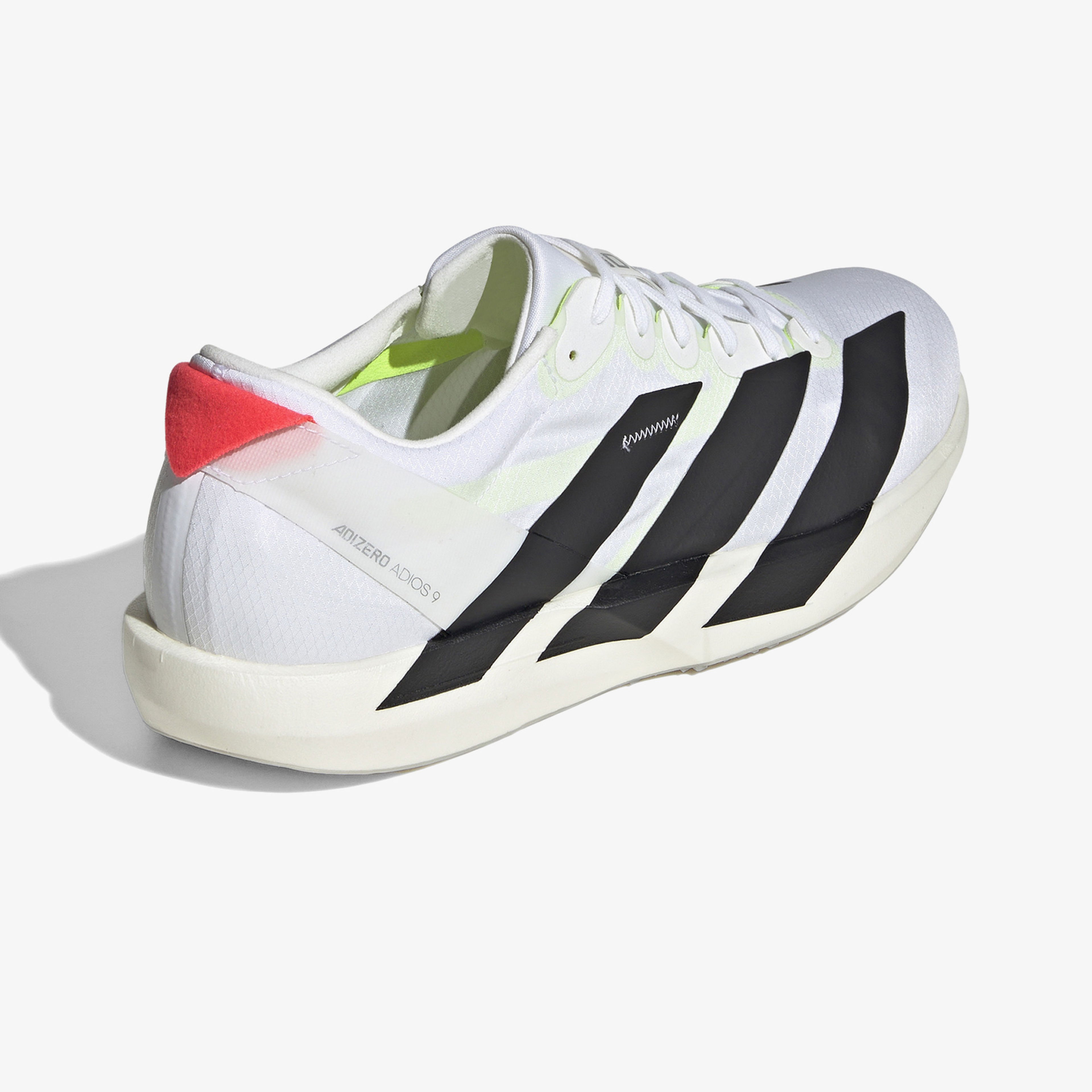 adidas Adizero Adios 9 Erkek Beyaz Koşu Ayakkabısı