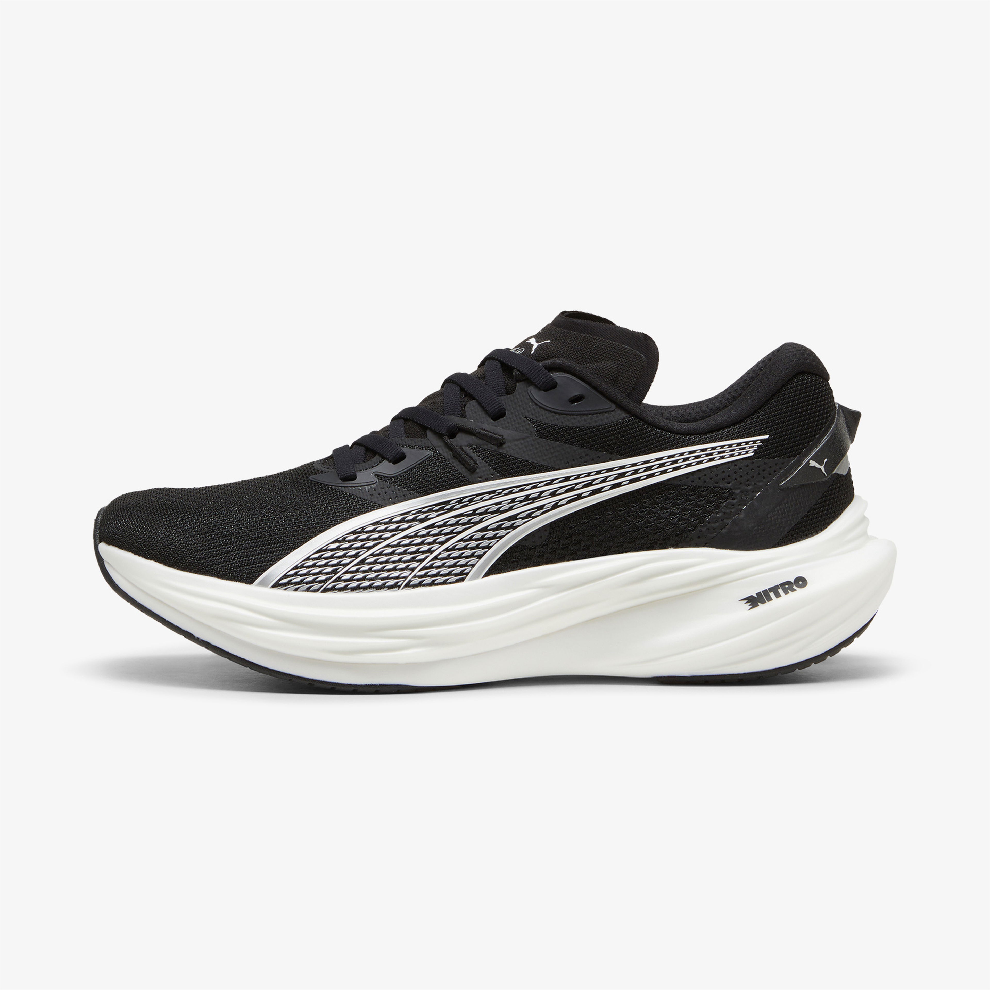 Puma Deviate Nitro 3 Erkek Siyah Koşu Ayakkabısı