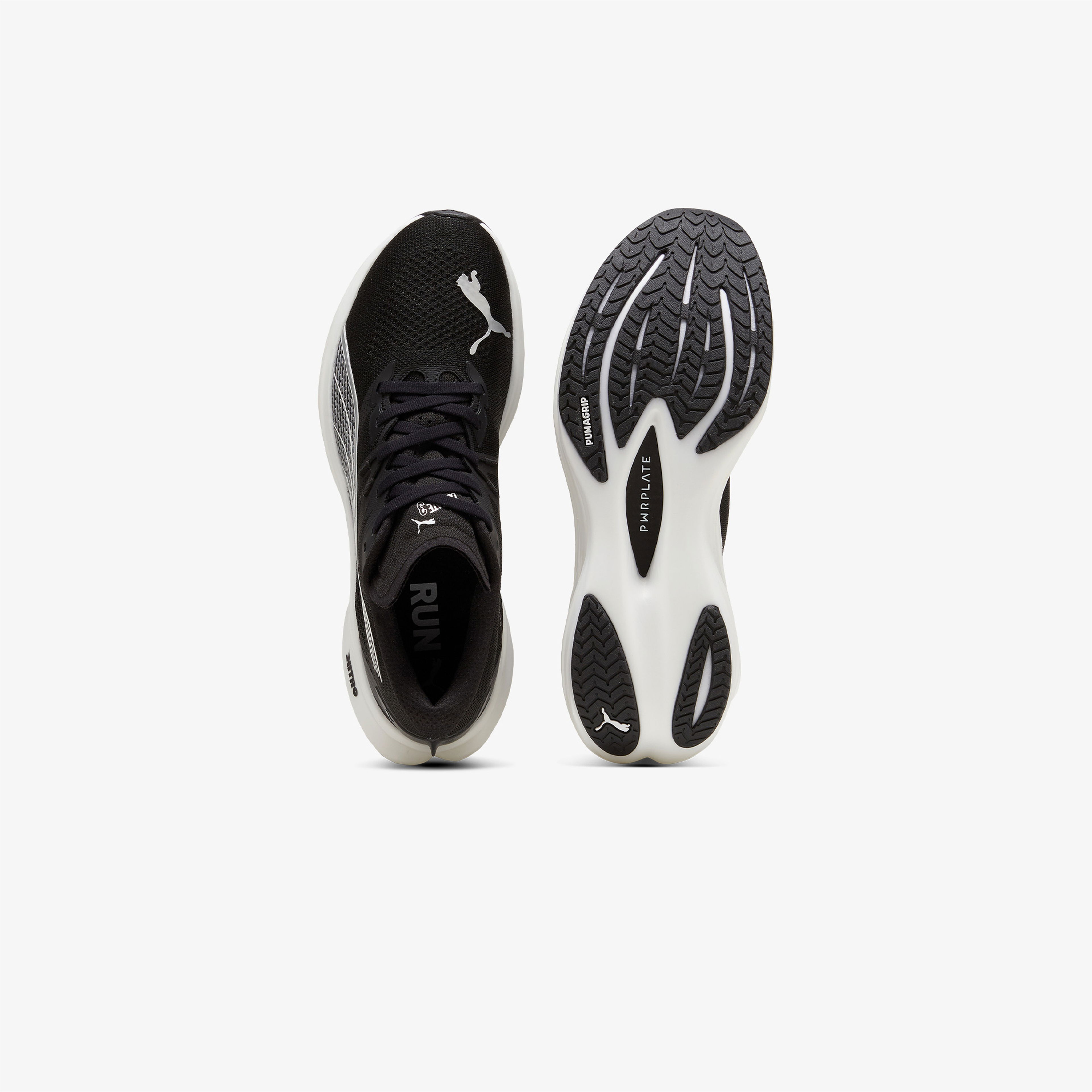 Puma Deviate Nitro 3 Erkek Siyah Koşu Ayakkabısı