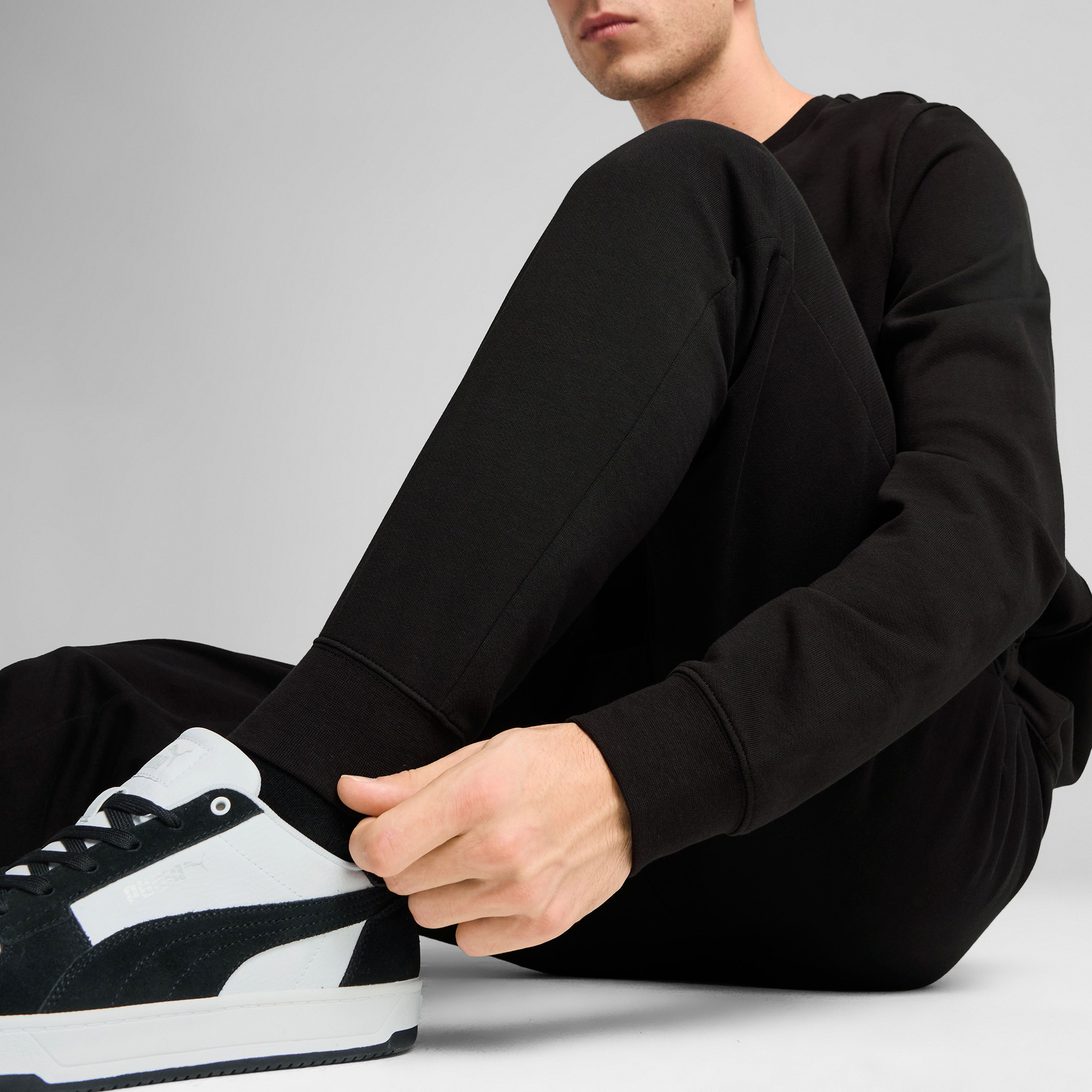 Puma Ess Elevated Tr Cl Erkek Siyah Eşofman Altı