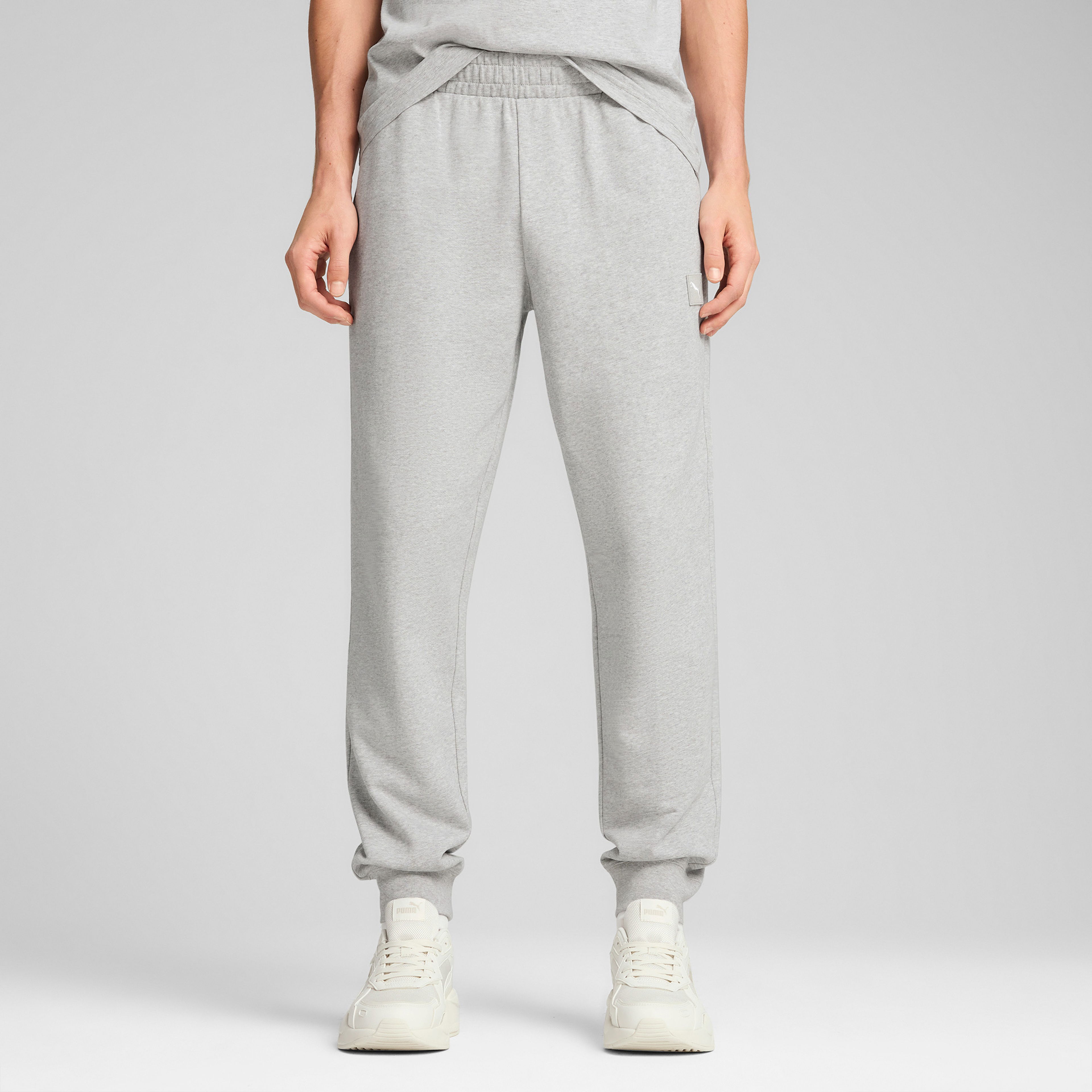 Puma Ess Elevated Tr Cl Erkek Gri Eşofman Altı