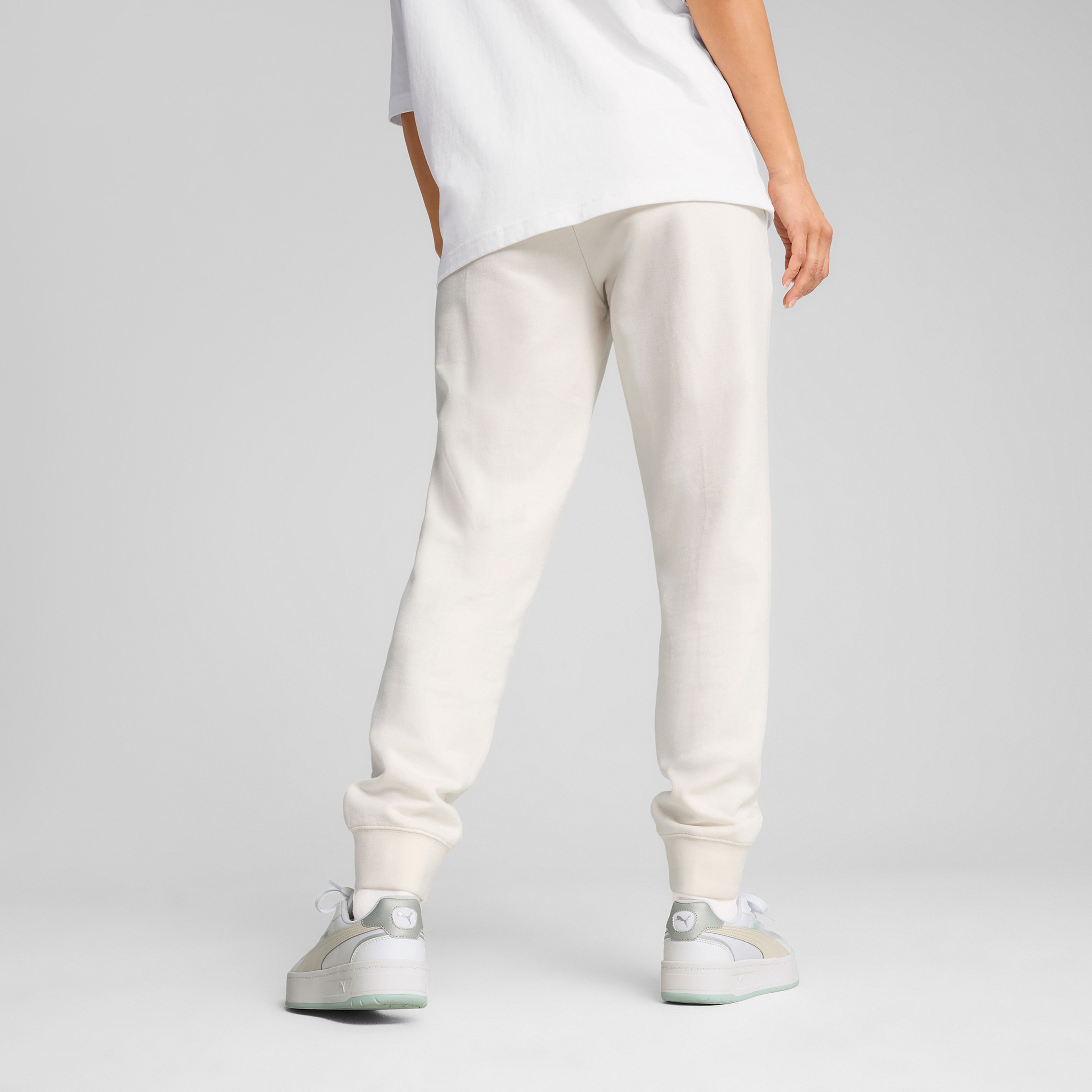 Puma Ess Elevated Sweat Trcl Kadın Krem Eşofman Altı