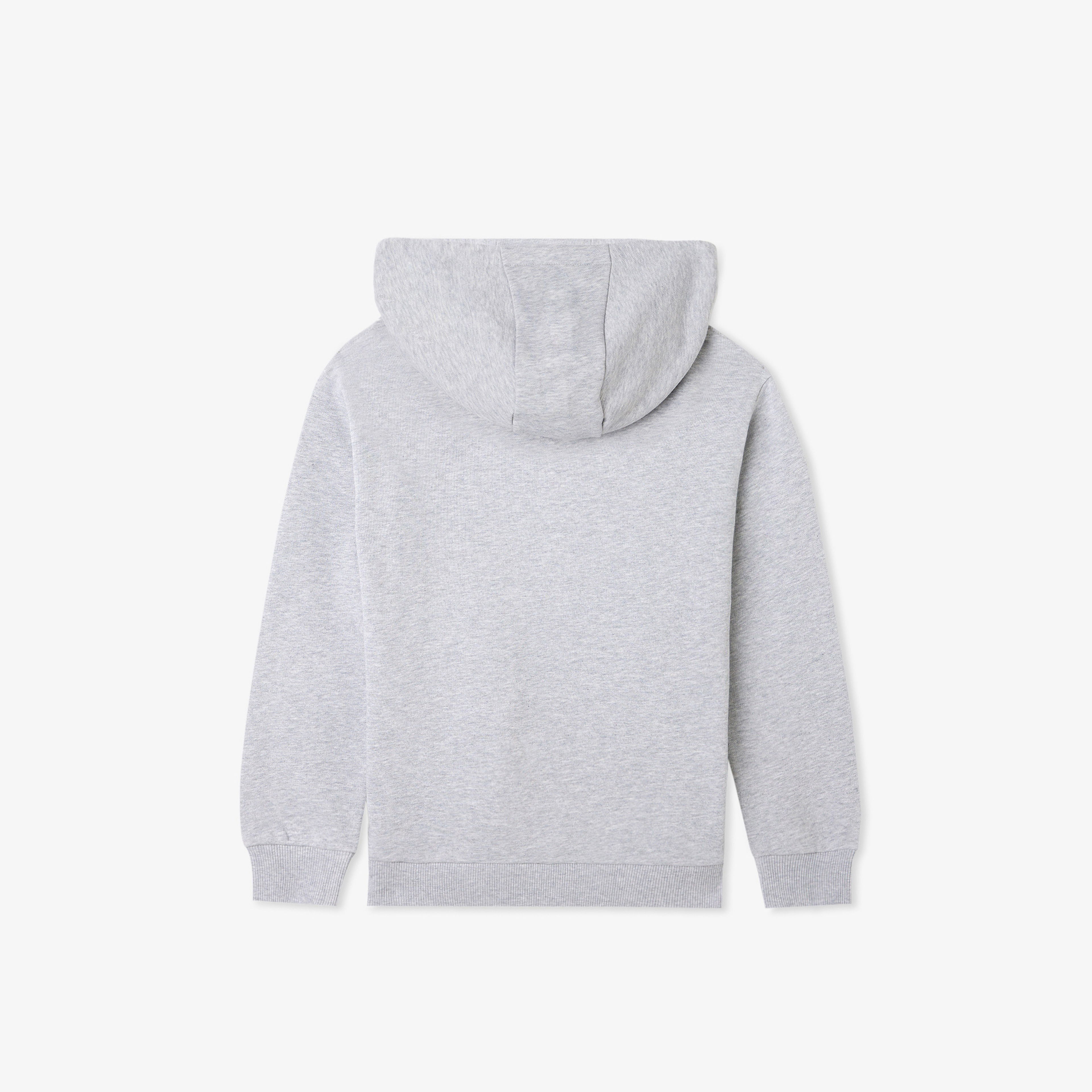 Lacoste Çocuk Kapüşonlu Gri Sweatshirt