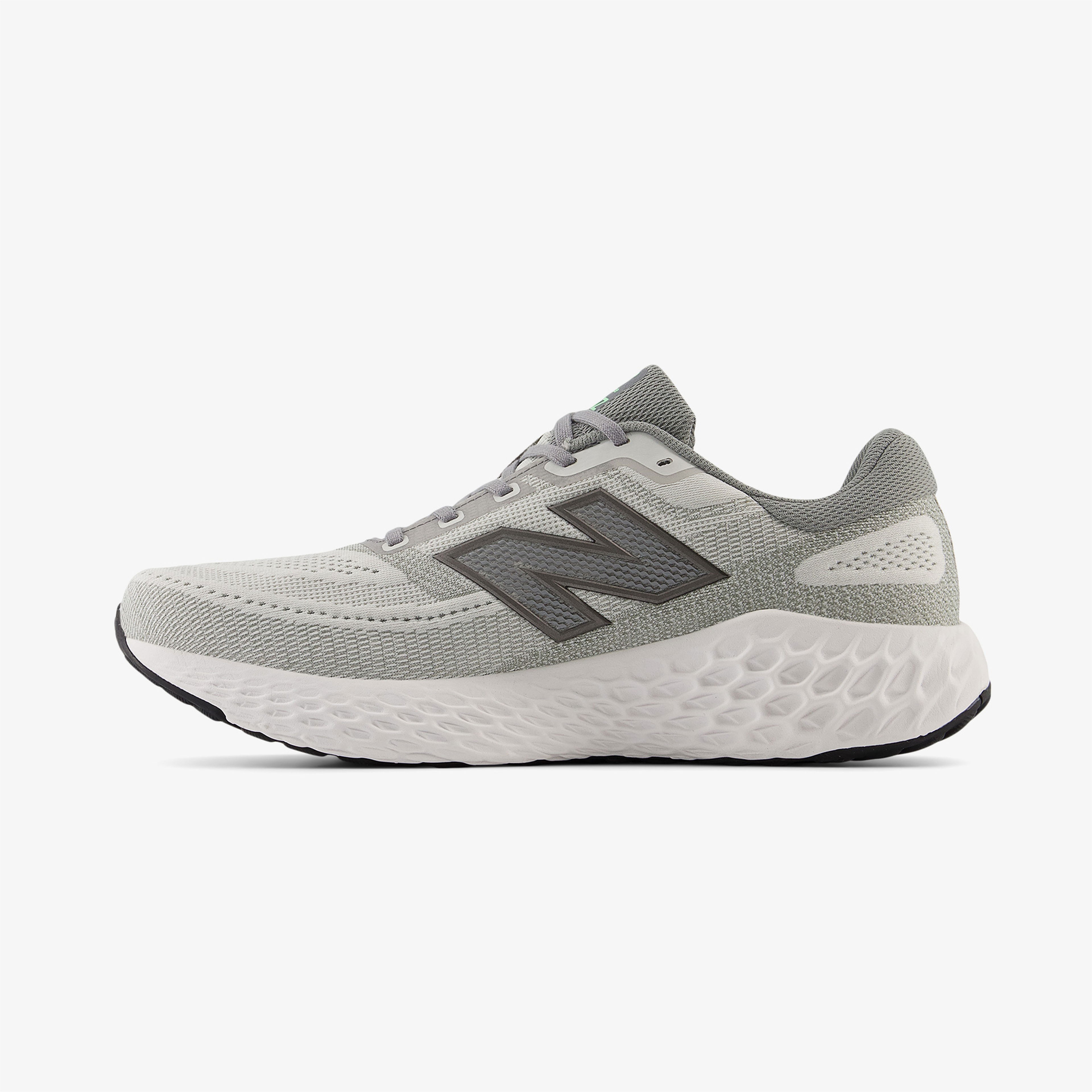 New Balance Fresh Foam EVOZ v4 Erkek Gri Koşu Ayakkabısı
