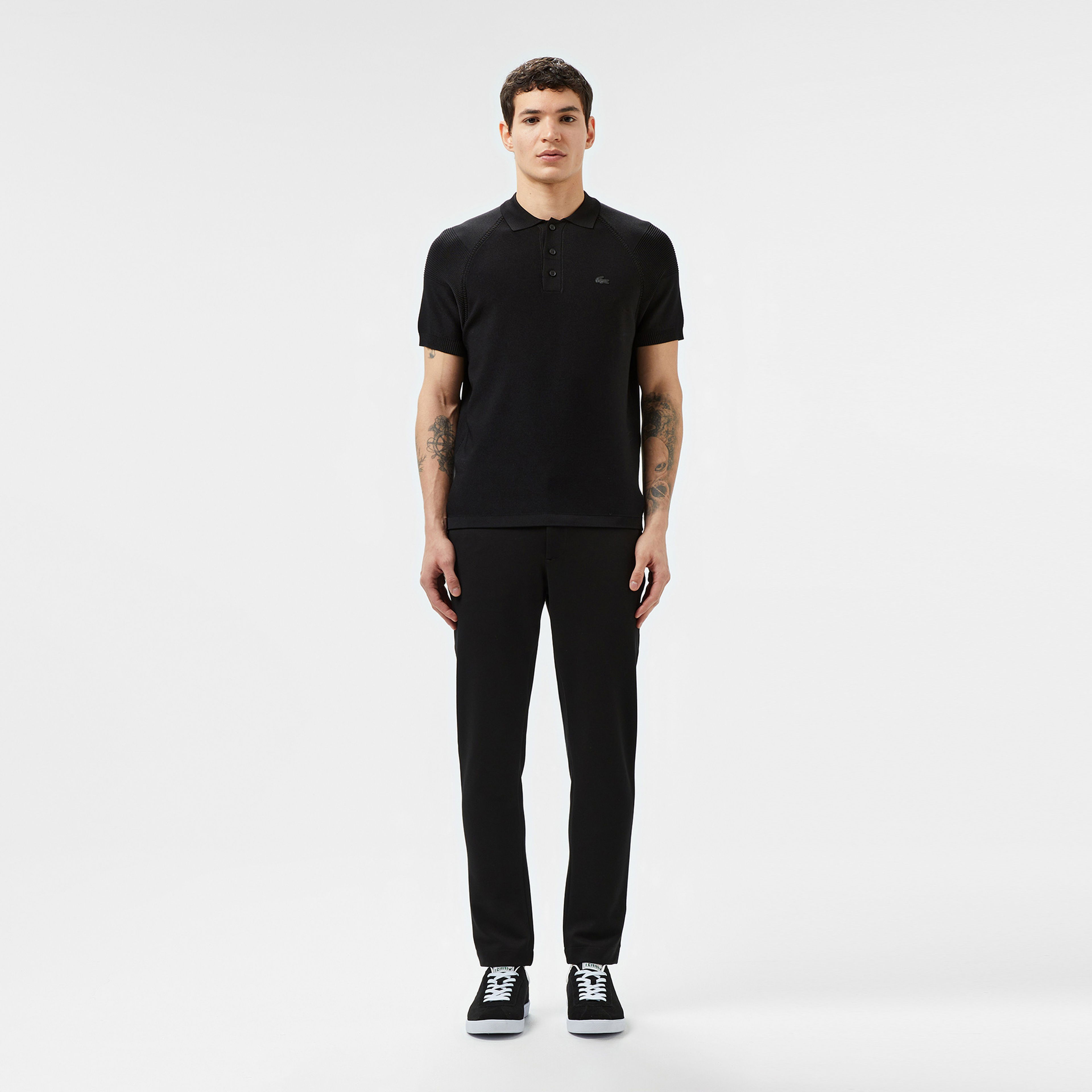 Lacoste Erkek Regular Fit Siyah Pantolon