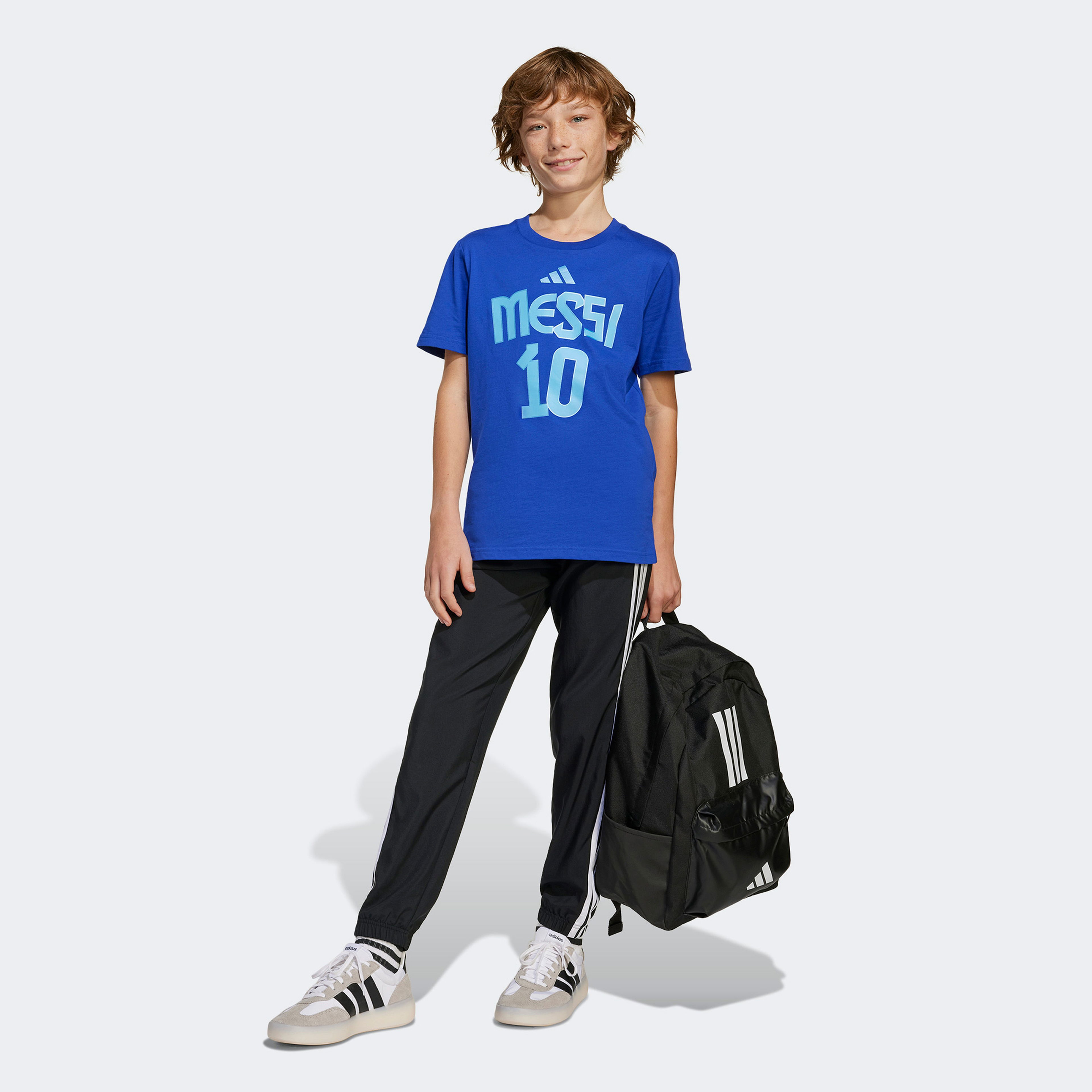 adidas Y Messi N&N G T Çocuk Mavi T-Shirt