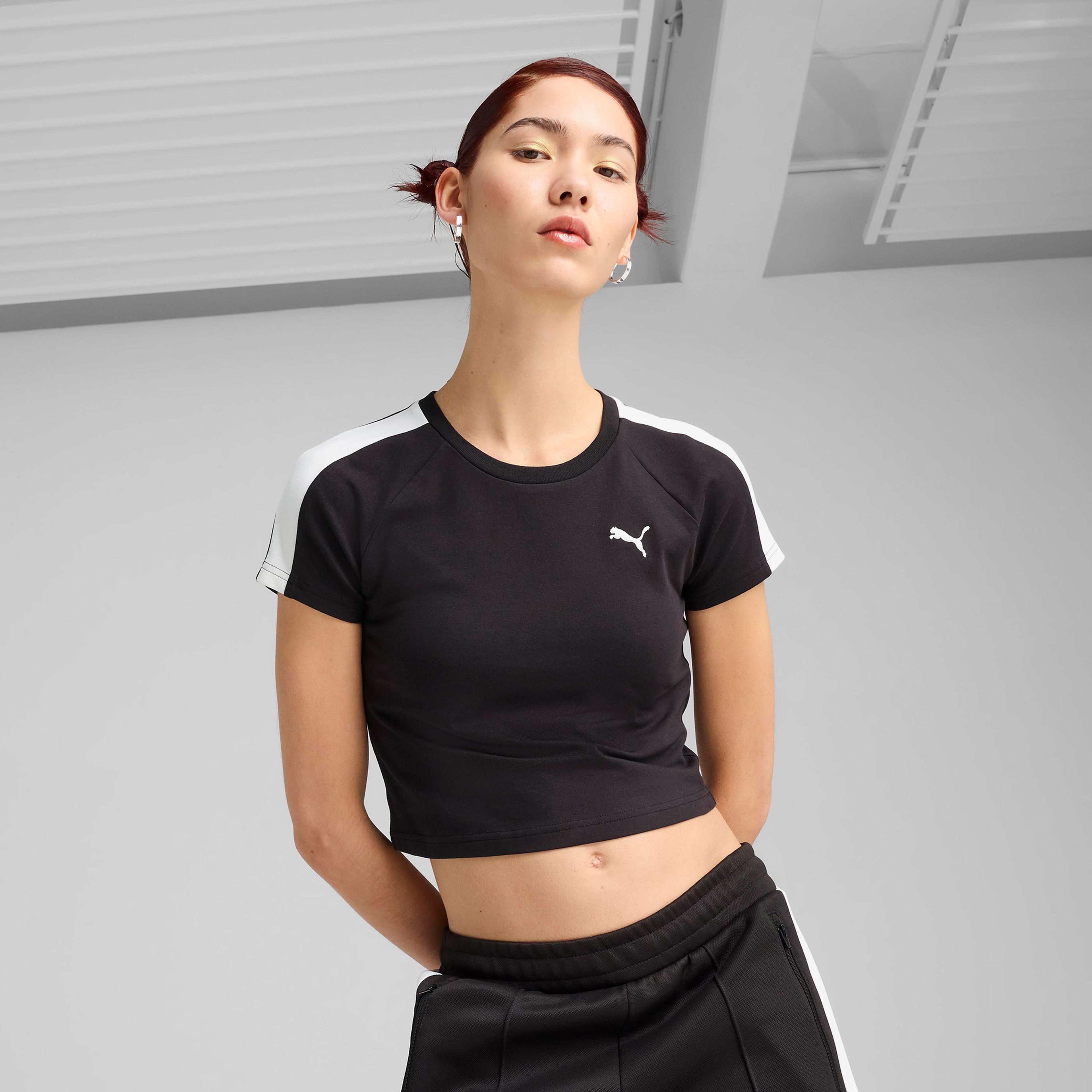 Puma T7 Baby Kadın Siyah T-Shirt