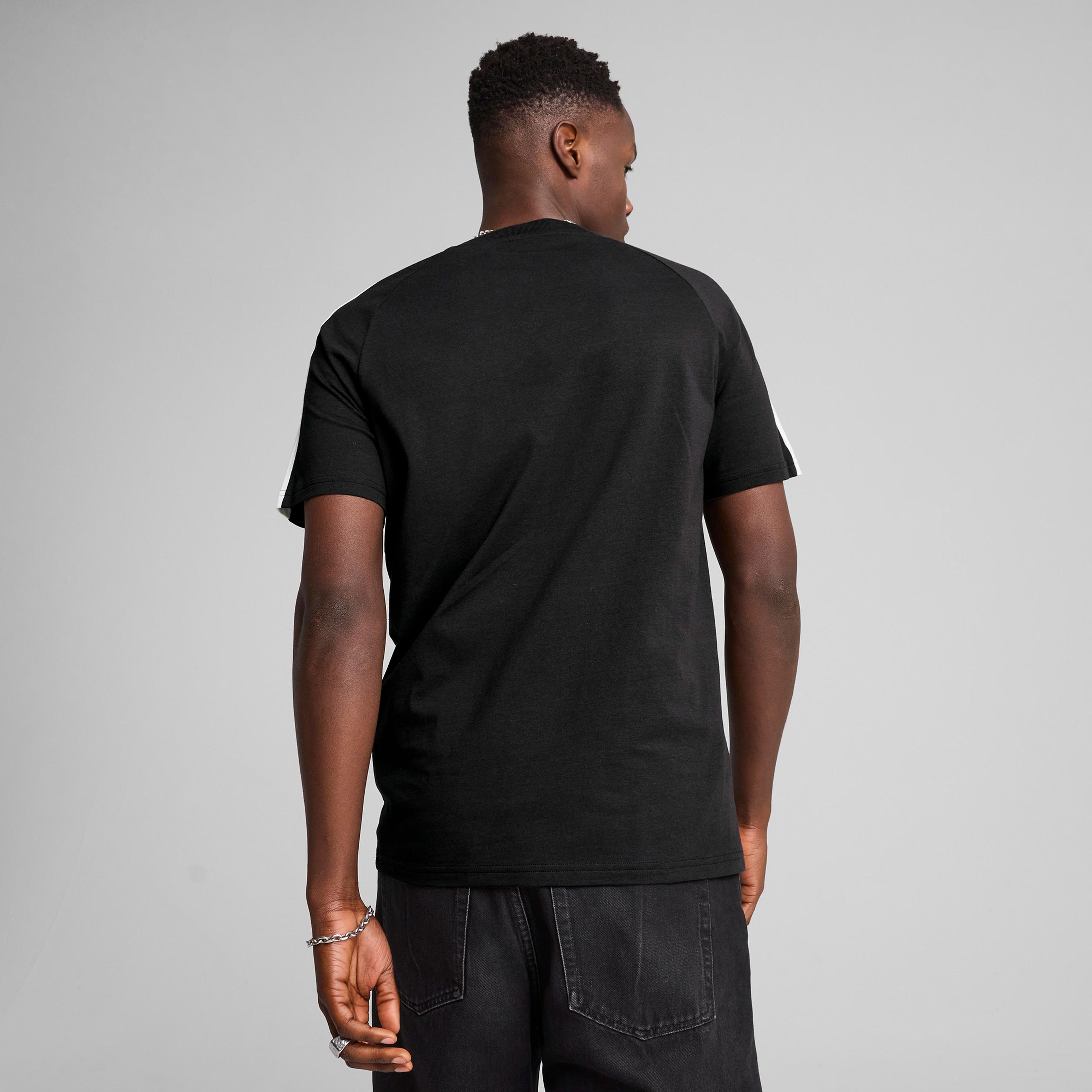 Puma T7 Erkek Siyah T-Shirt