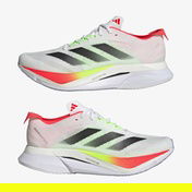 adidas Adizero Boston 12 Erkek Beyaz Koşu Ayakkabısı