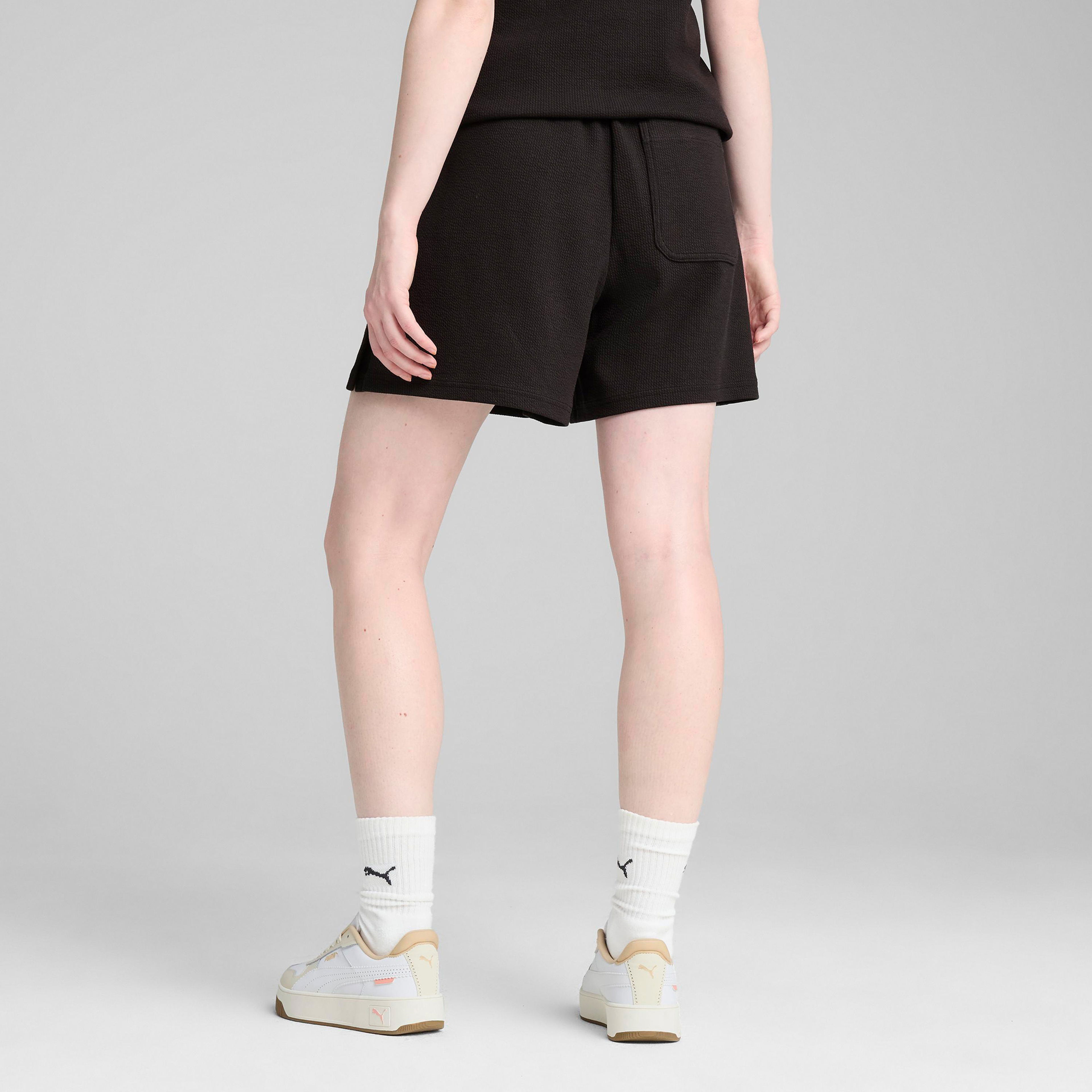 Puma Her High-Waist Kadın Siyah Şort