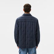 Lacoste Erkek Relaxed Fit Gömlek Yaka Desenli Lacivert Ceket
