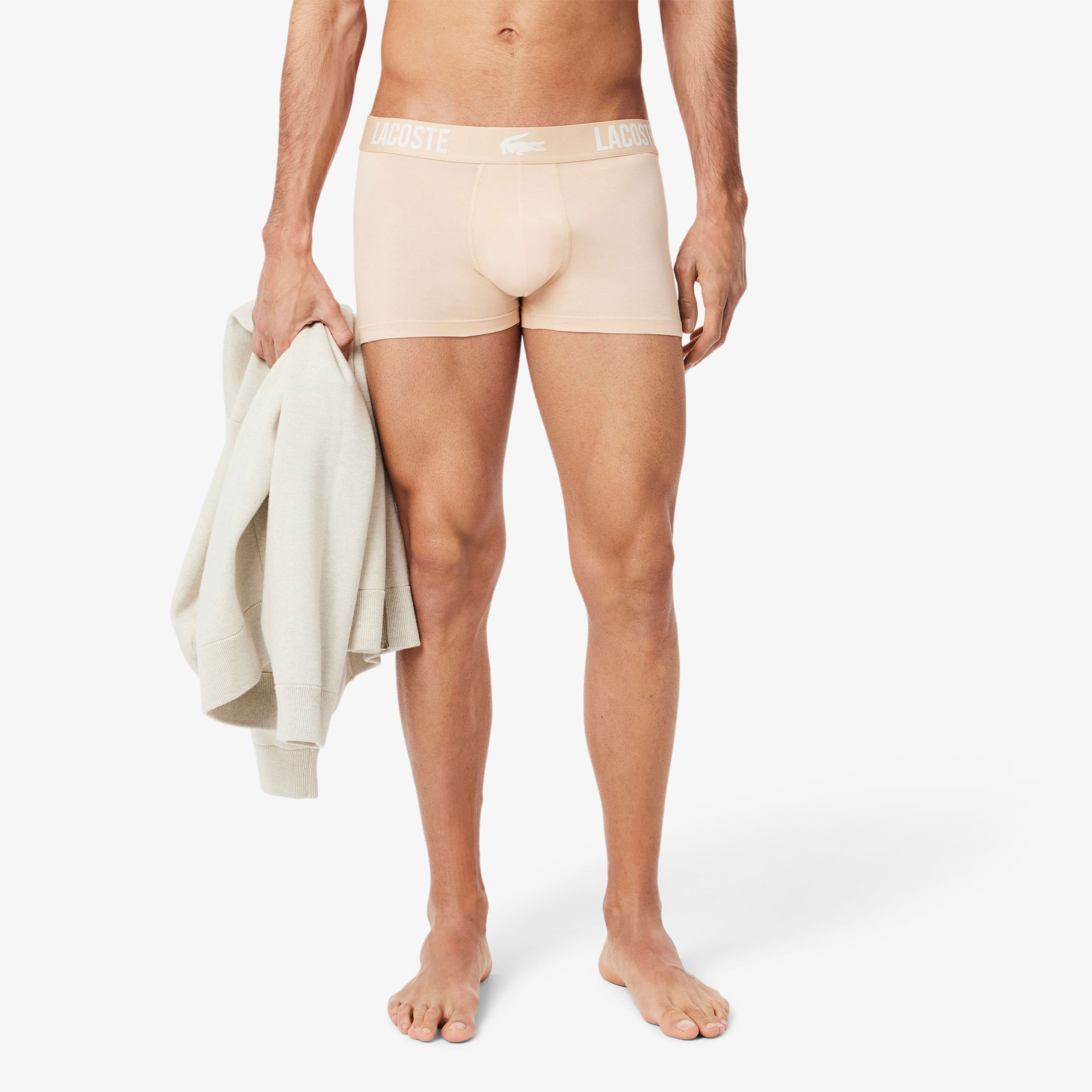 Lacoste Erkek 3'lü Renkli Boxer