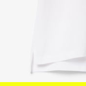 Lacoste Kadın Regular Fit Organik Pamuk Beyaz Polo
