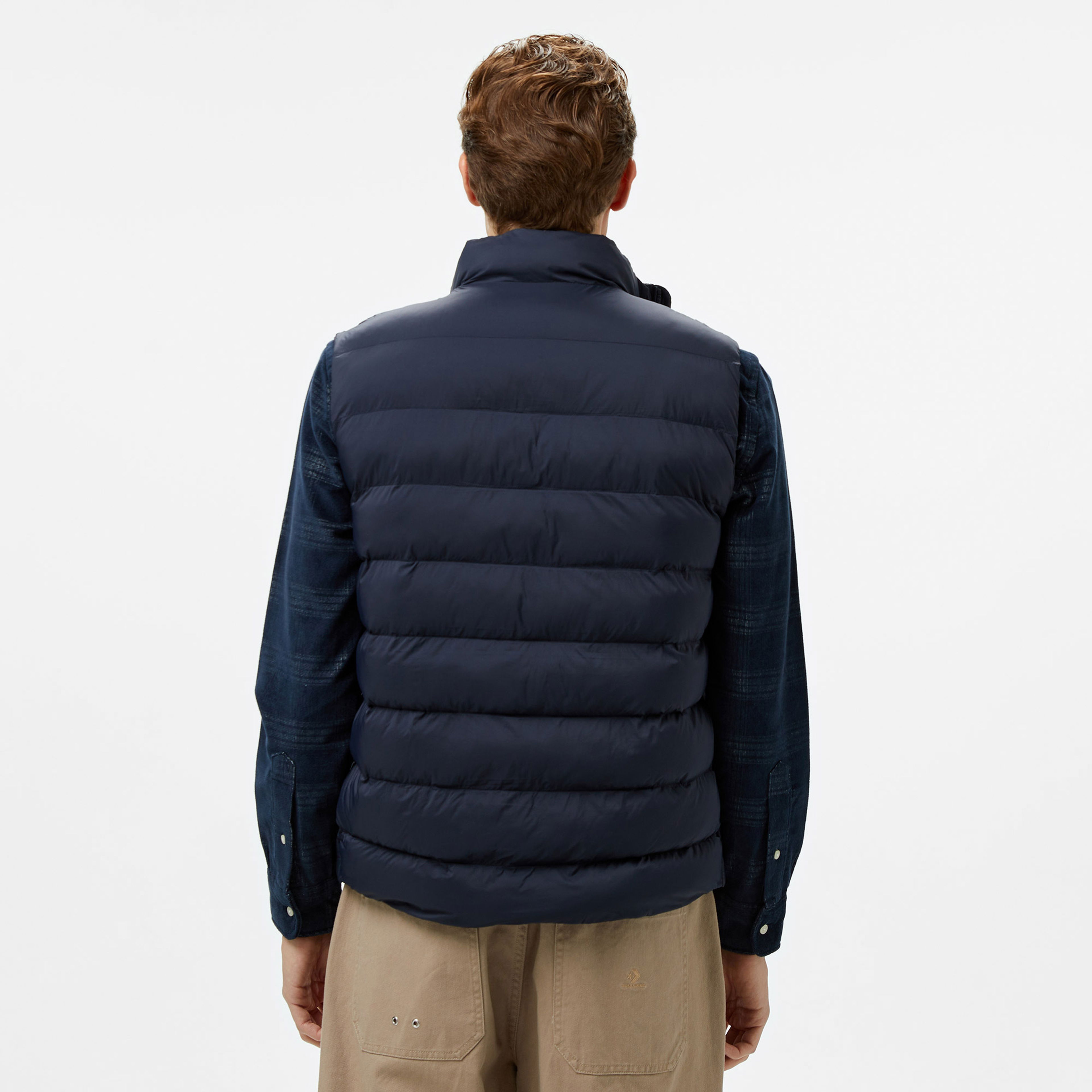 Tommy Hilfiger Mid Weight Erkek Mavi Yelek