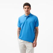 Nautica Erkek Mavi Classic Fit Kısa Kollu Polo Yaka T-Shirt